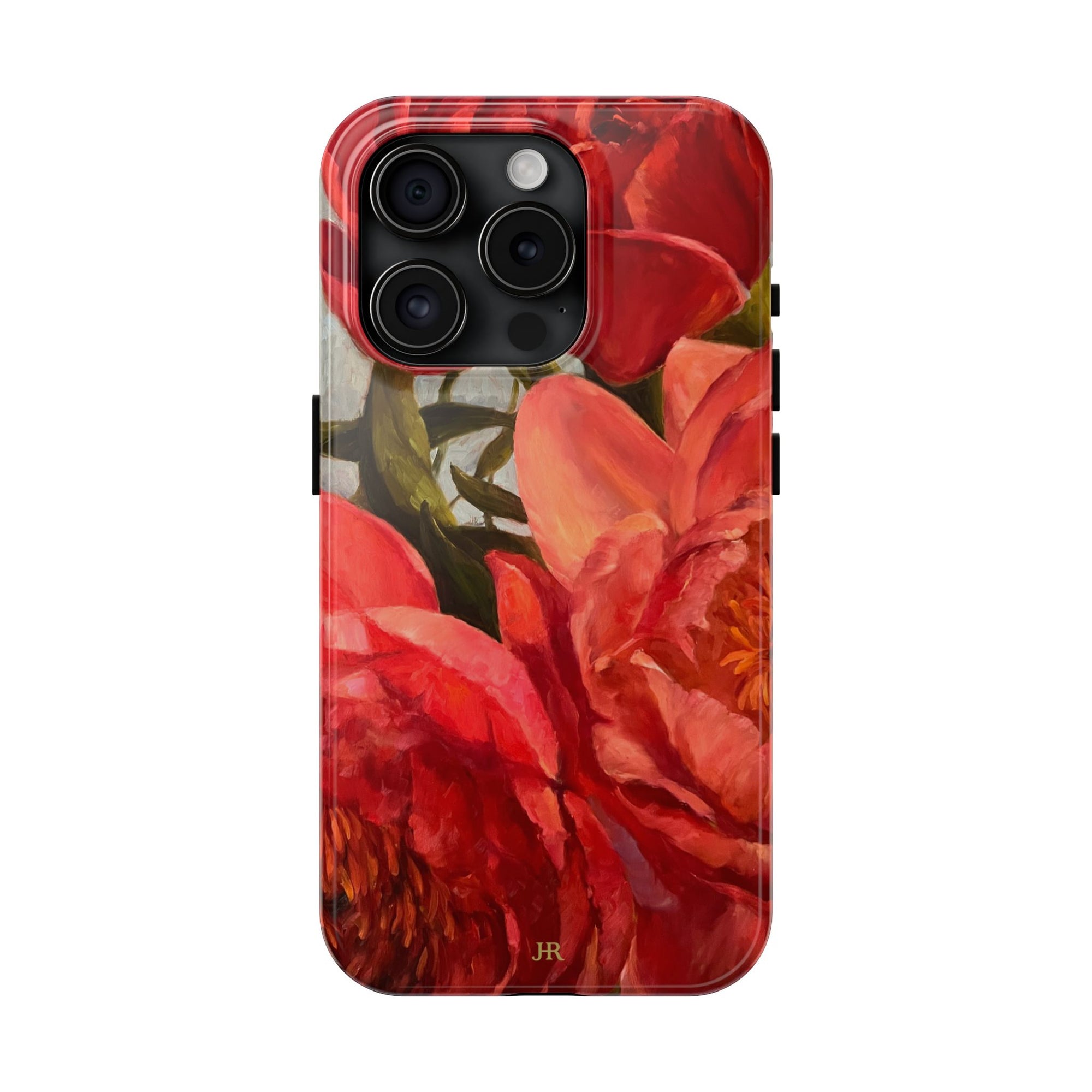 Red Peony Phone Case