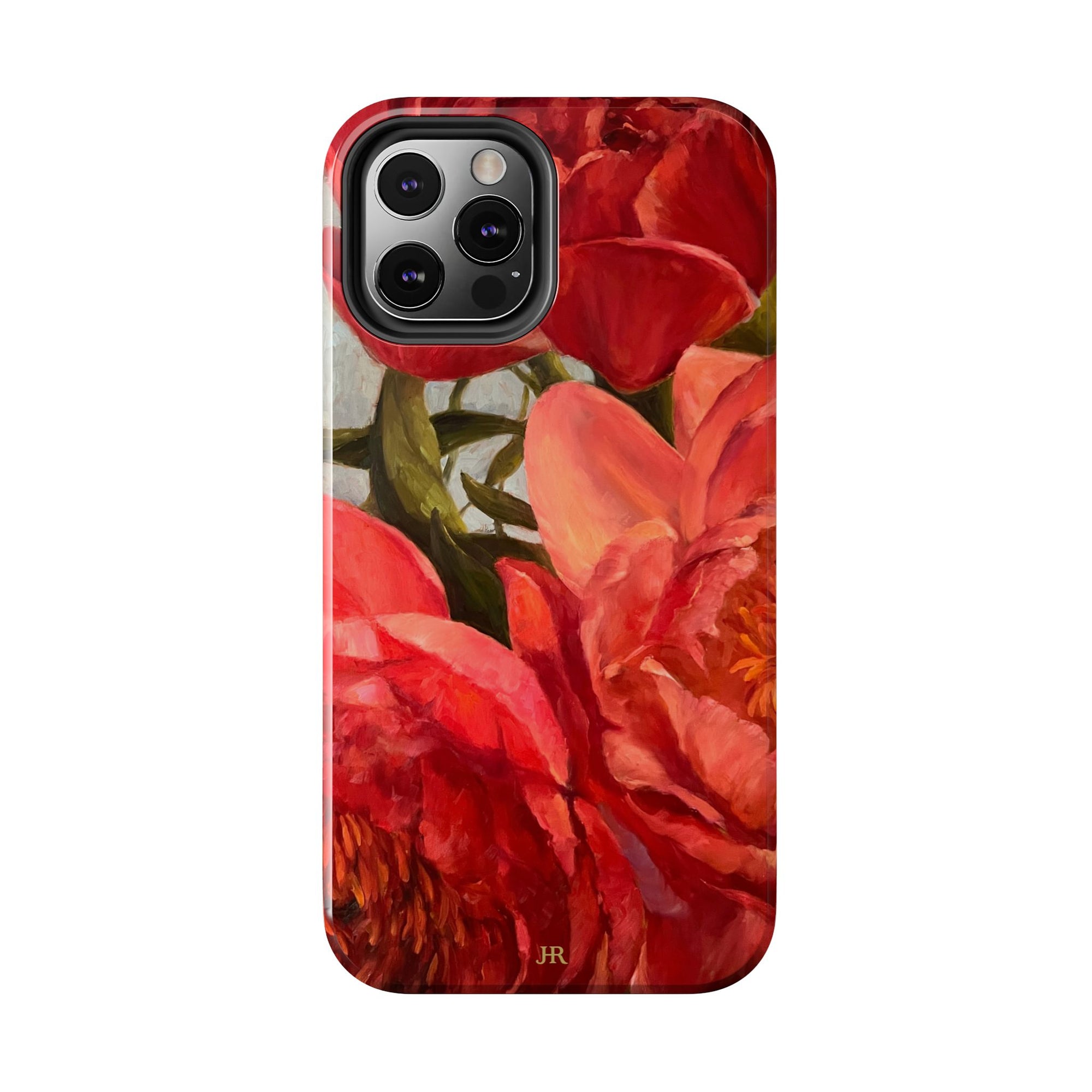 Red Peony Phone Case