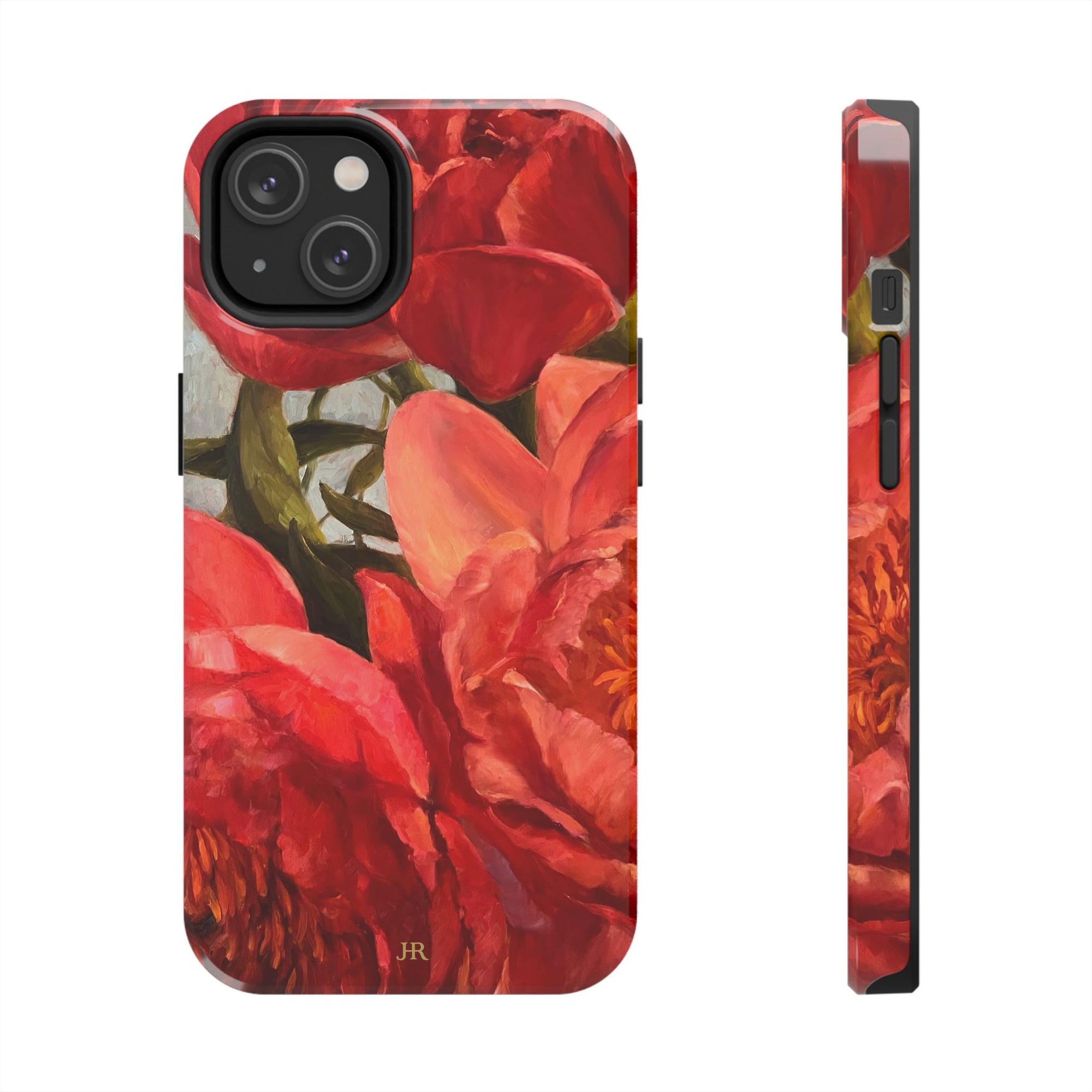 Red Peony Phone Case