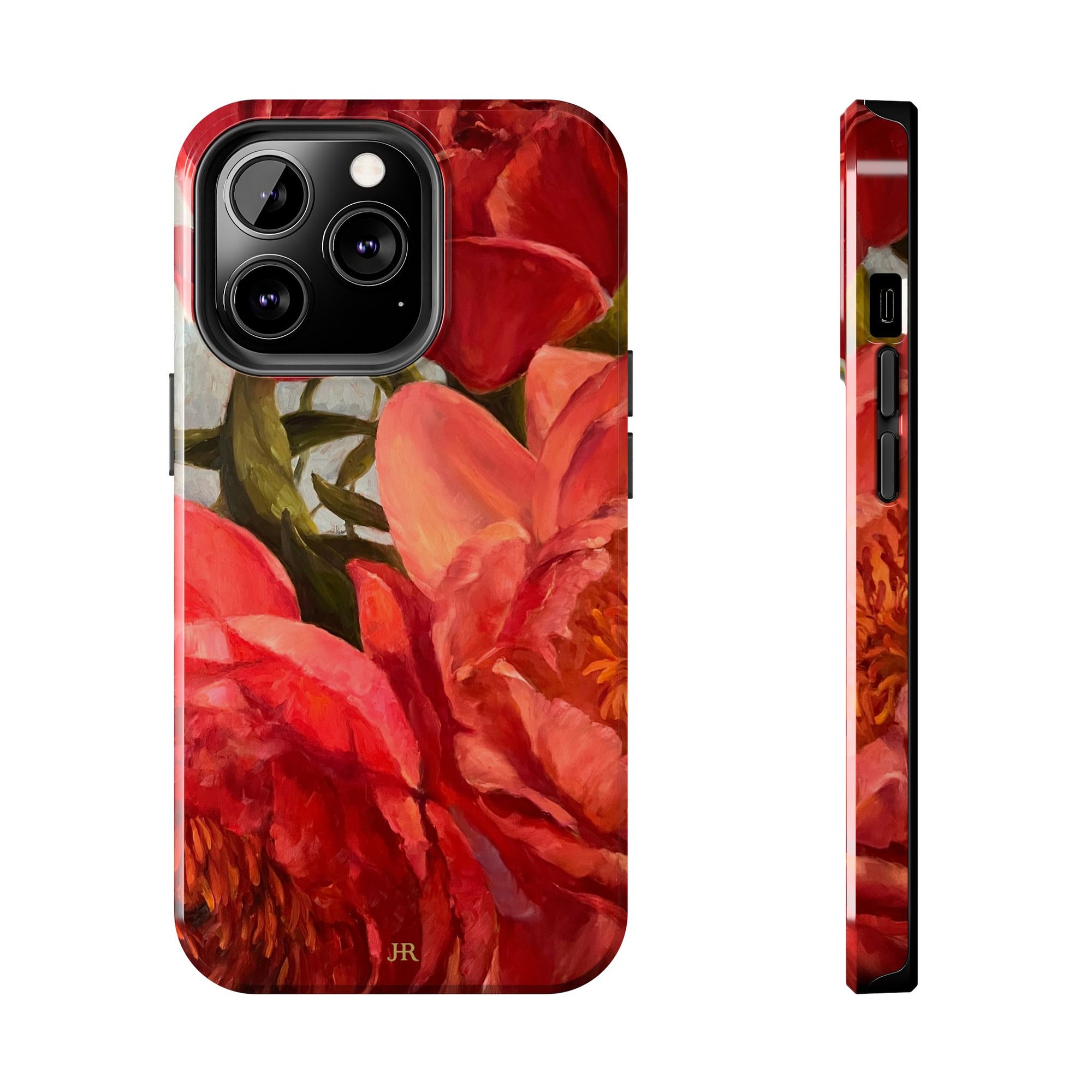 Red Peony Phone Case