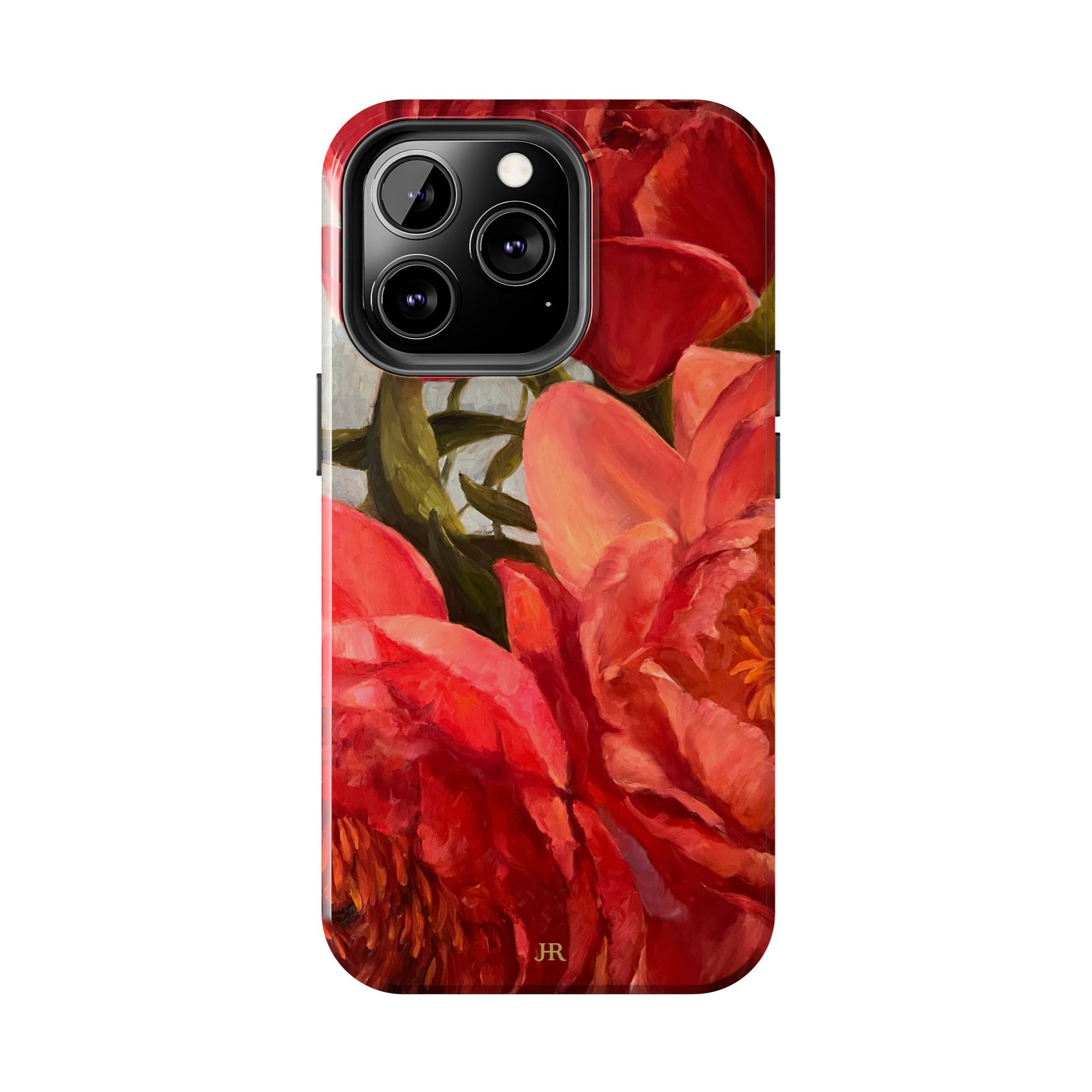 Red Peony Phone Case