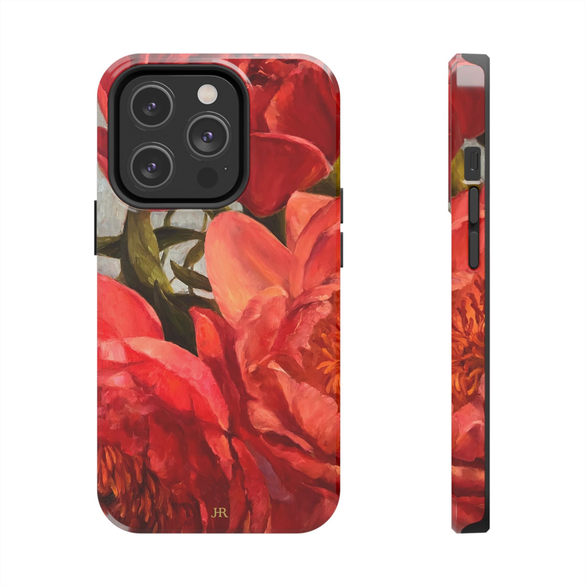 Red Peony Phone Case