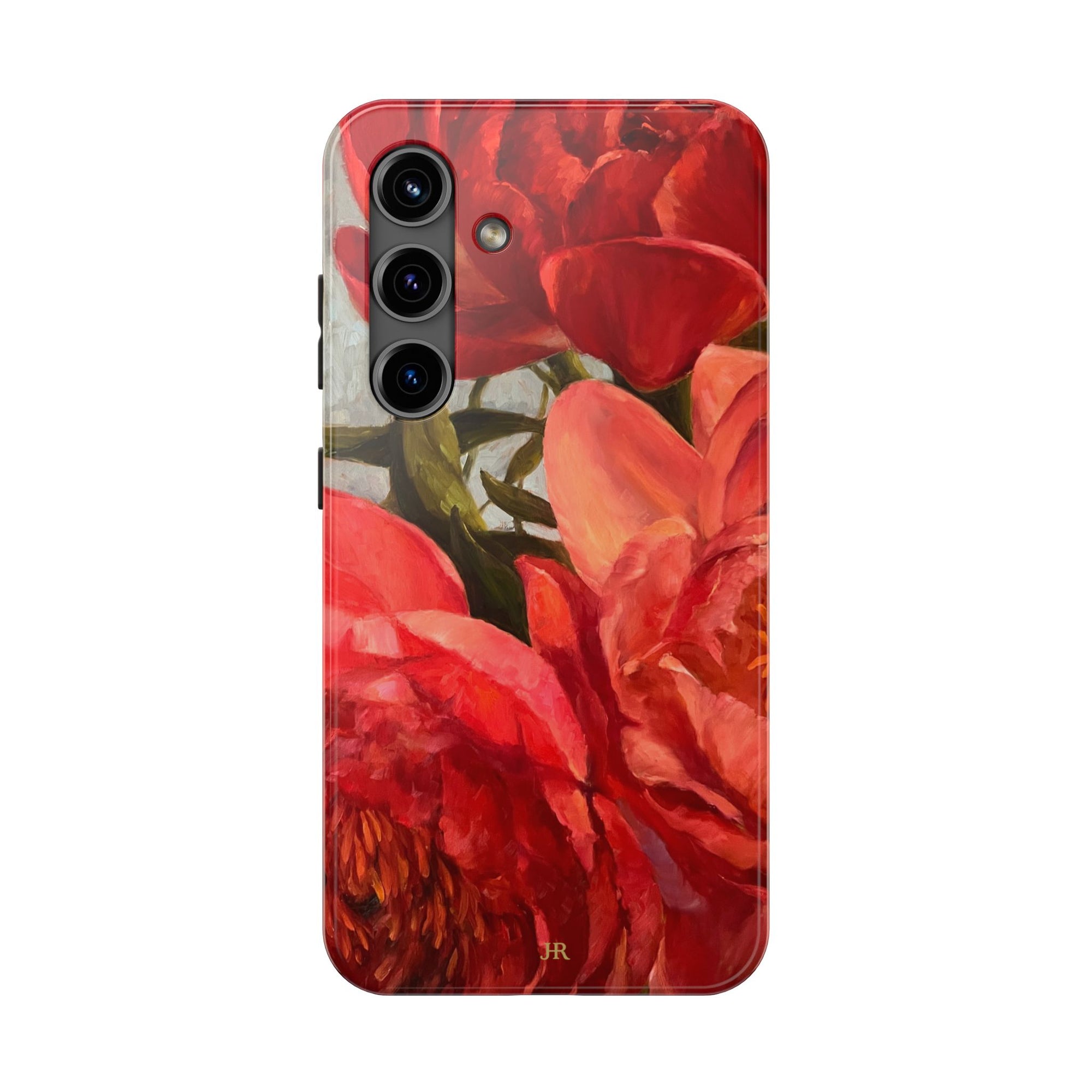Red Peony Phone Case