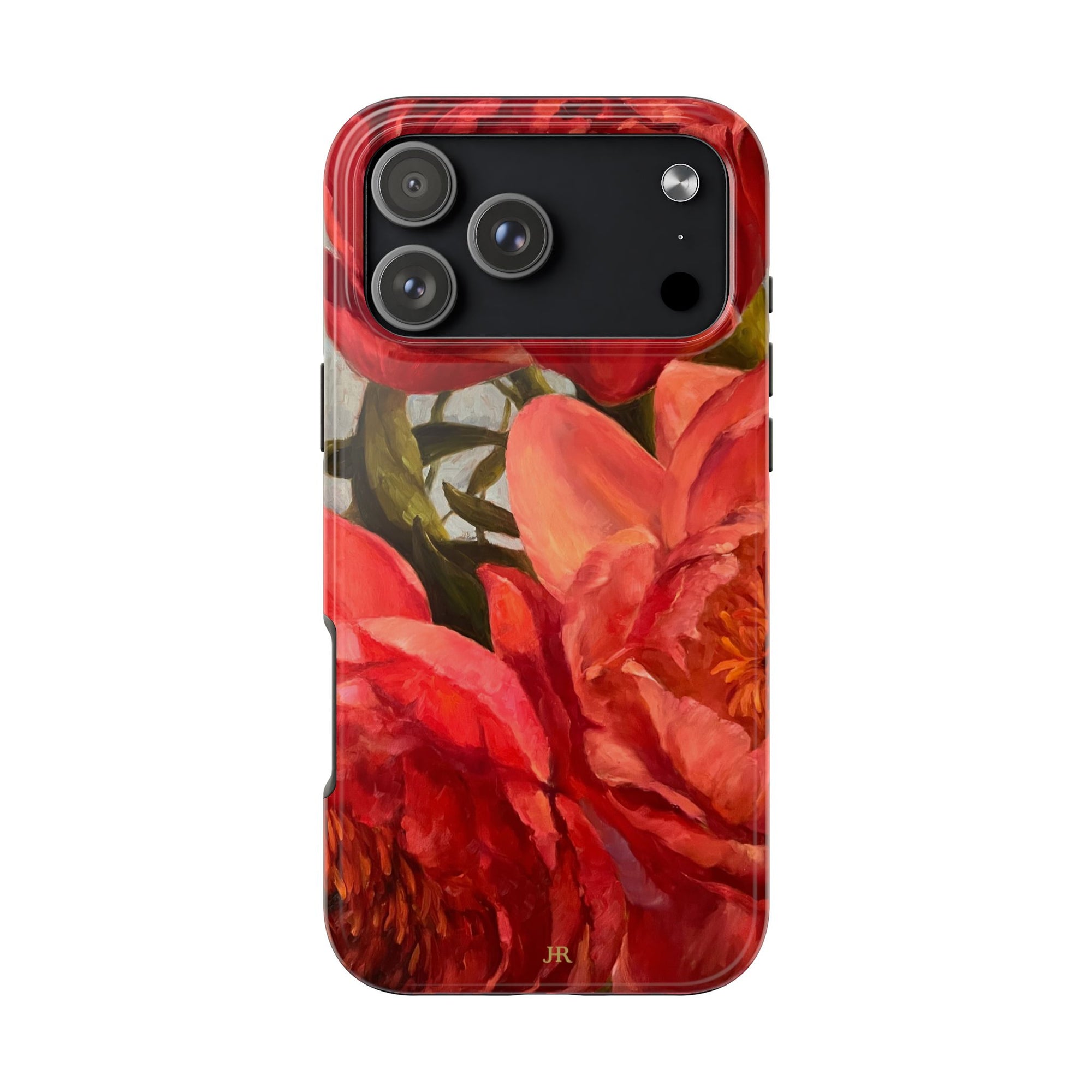 Red Peony Phone Case