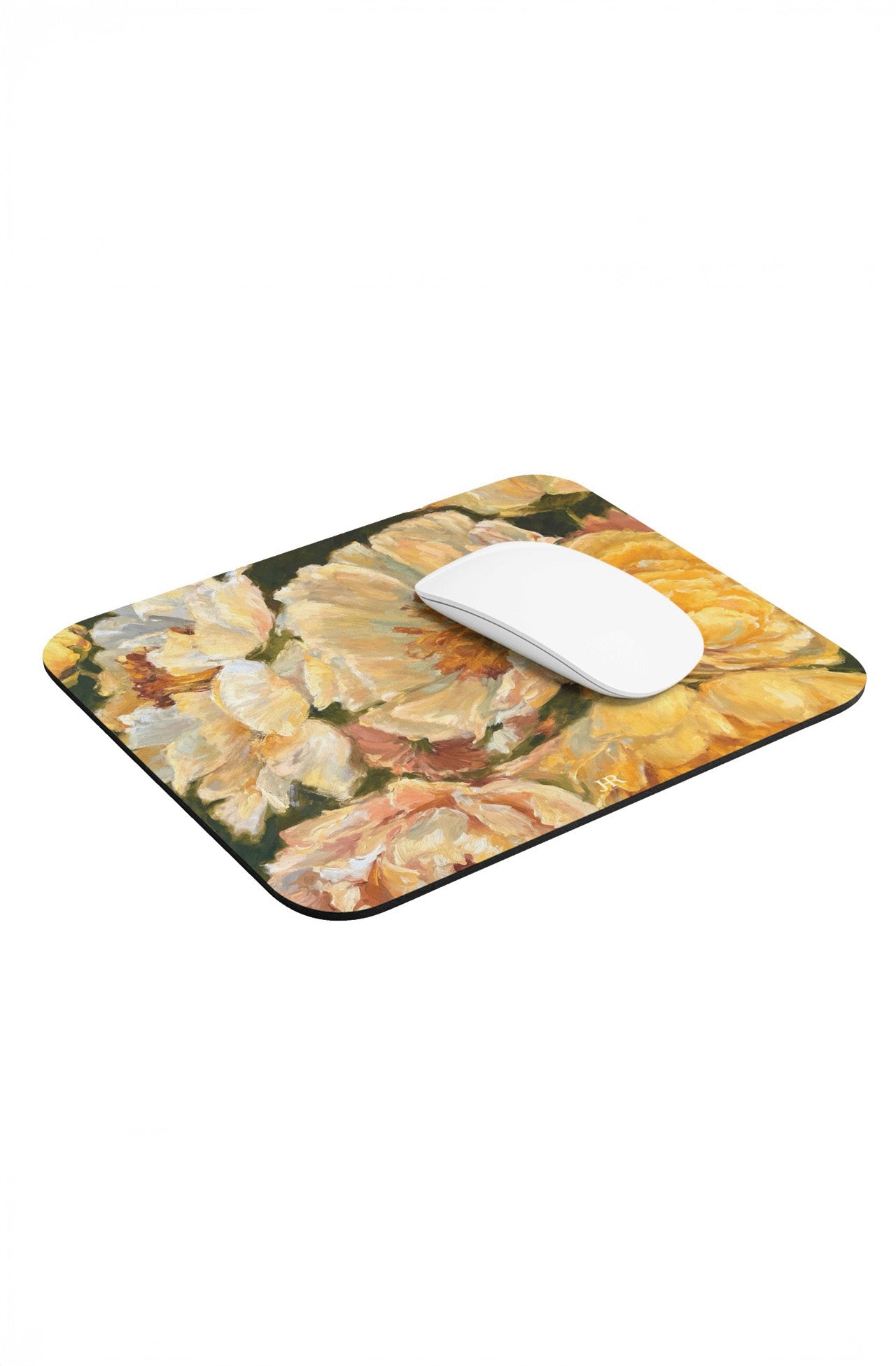 Yellow Peony Mouse Pad