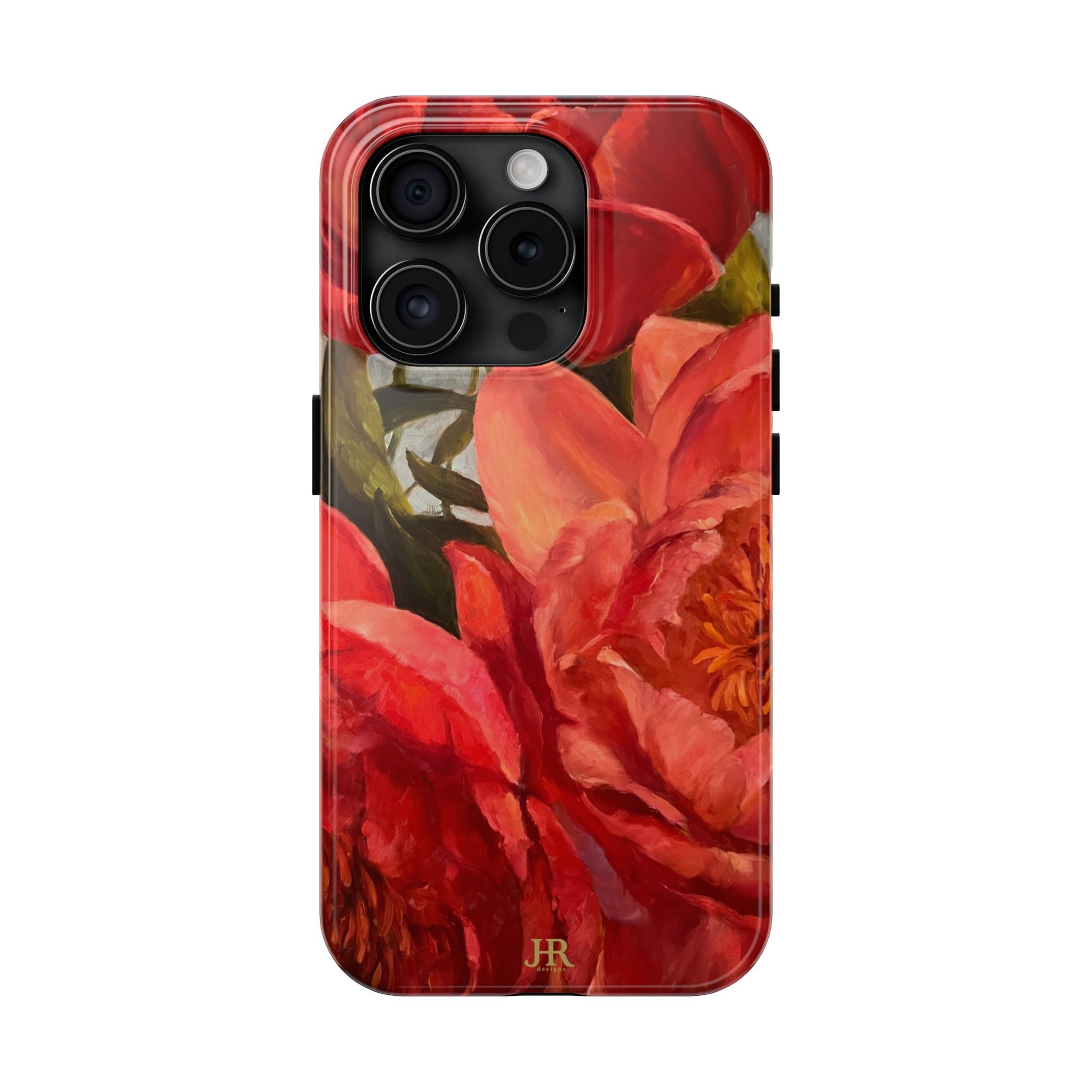 Red Peony Phone Case