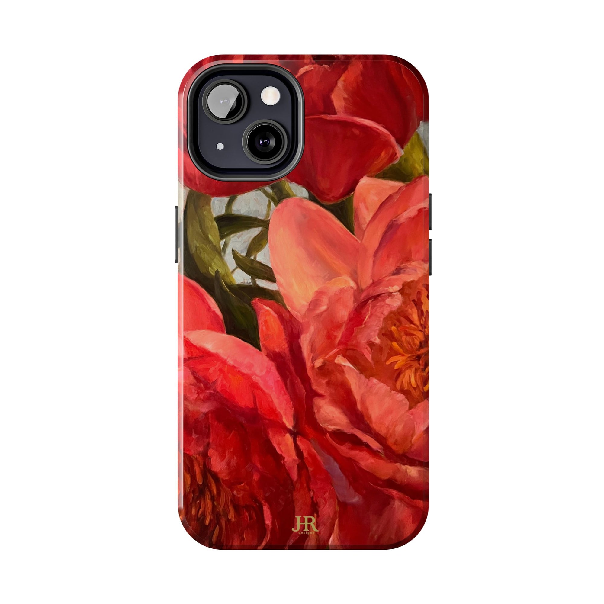Red Peony Phone Case