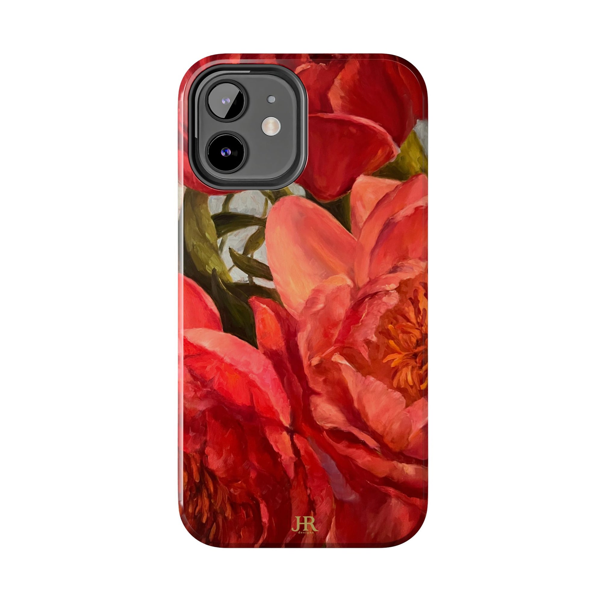 Red Peony Phone Case