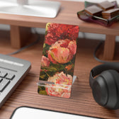 Pink Peony Phone Stand