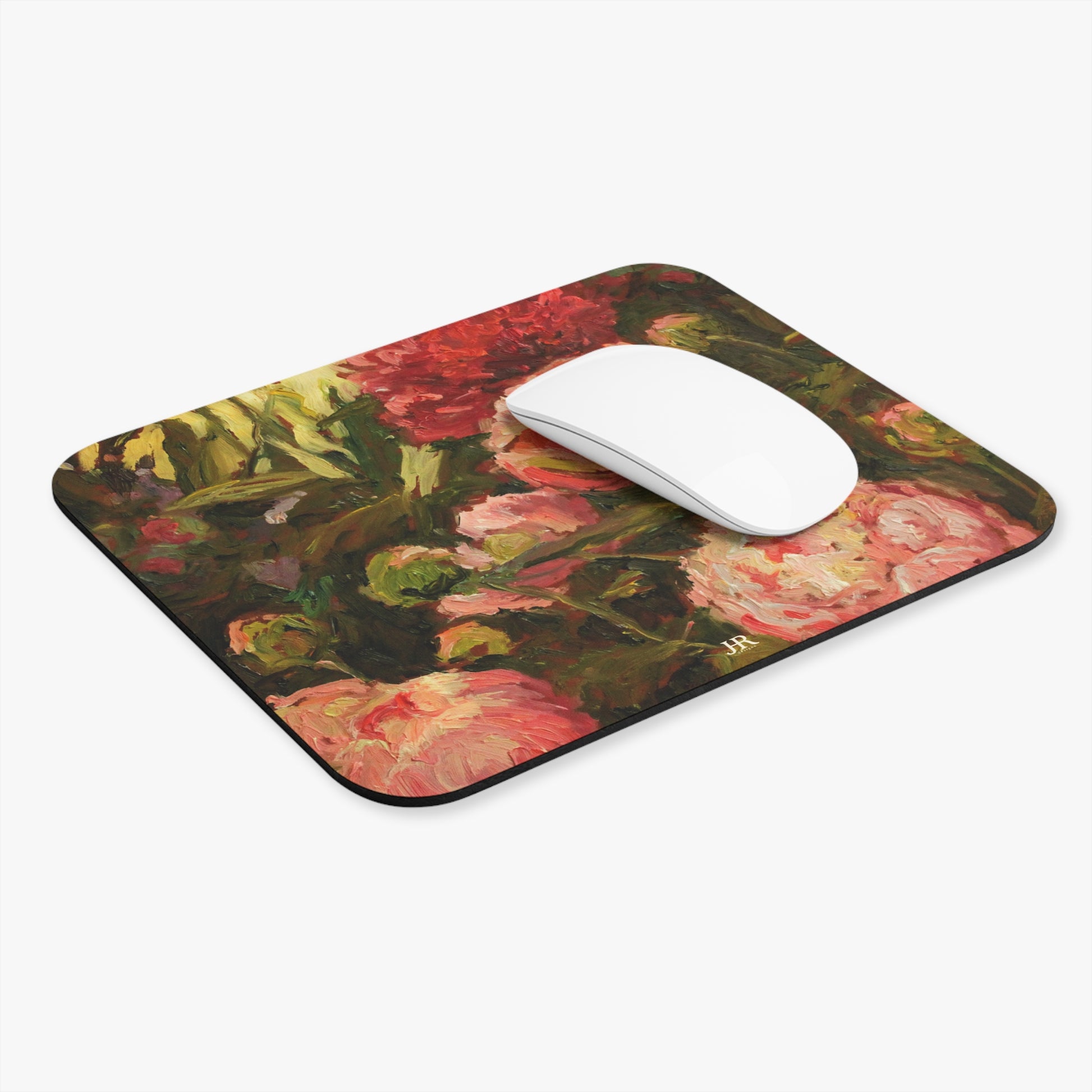 Pink Peony Mouse Pad