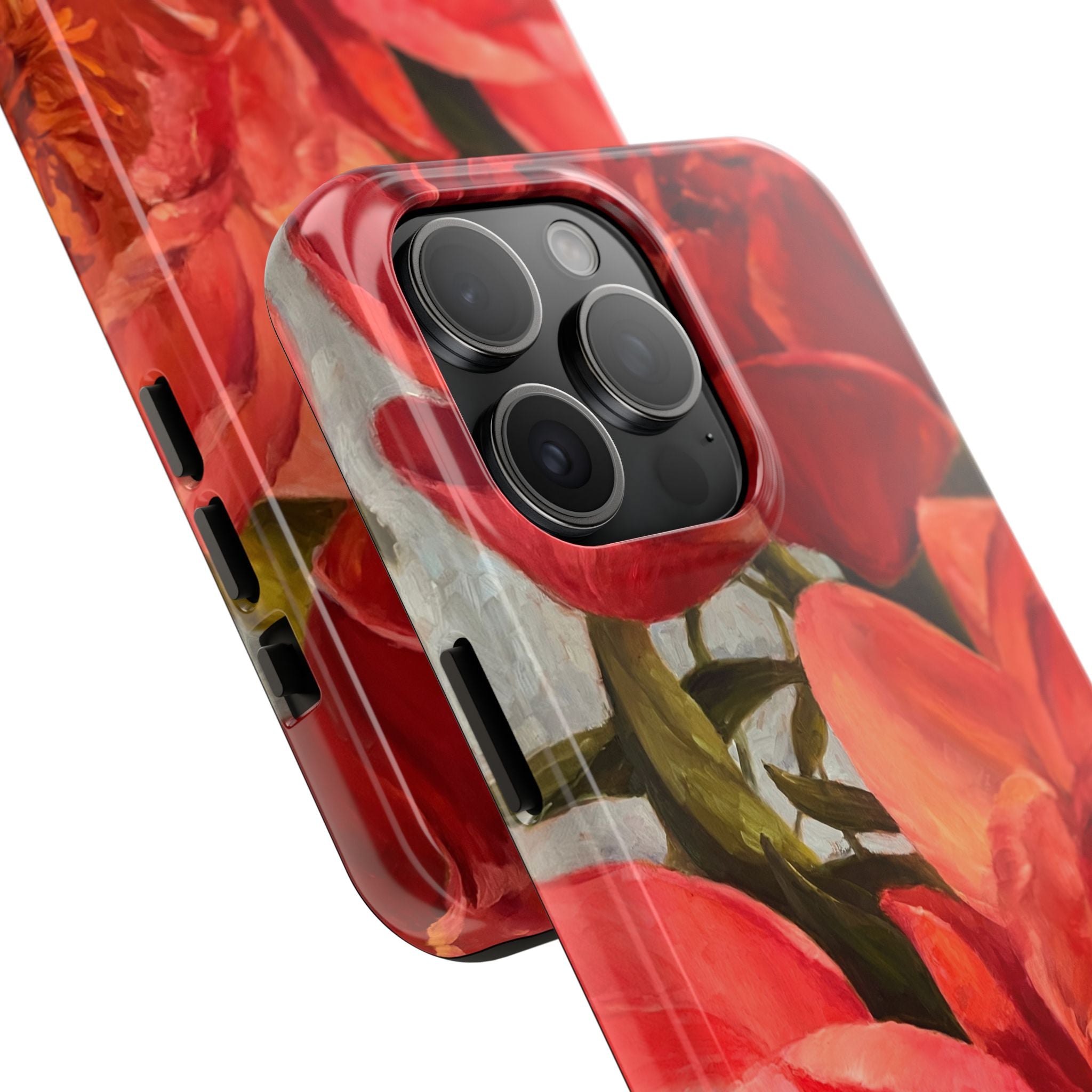 Red Peony Phone Case