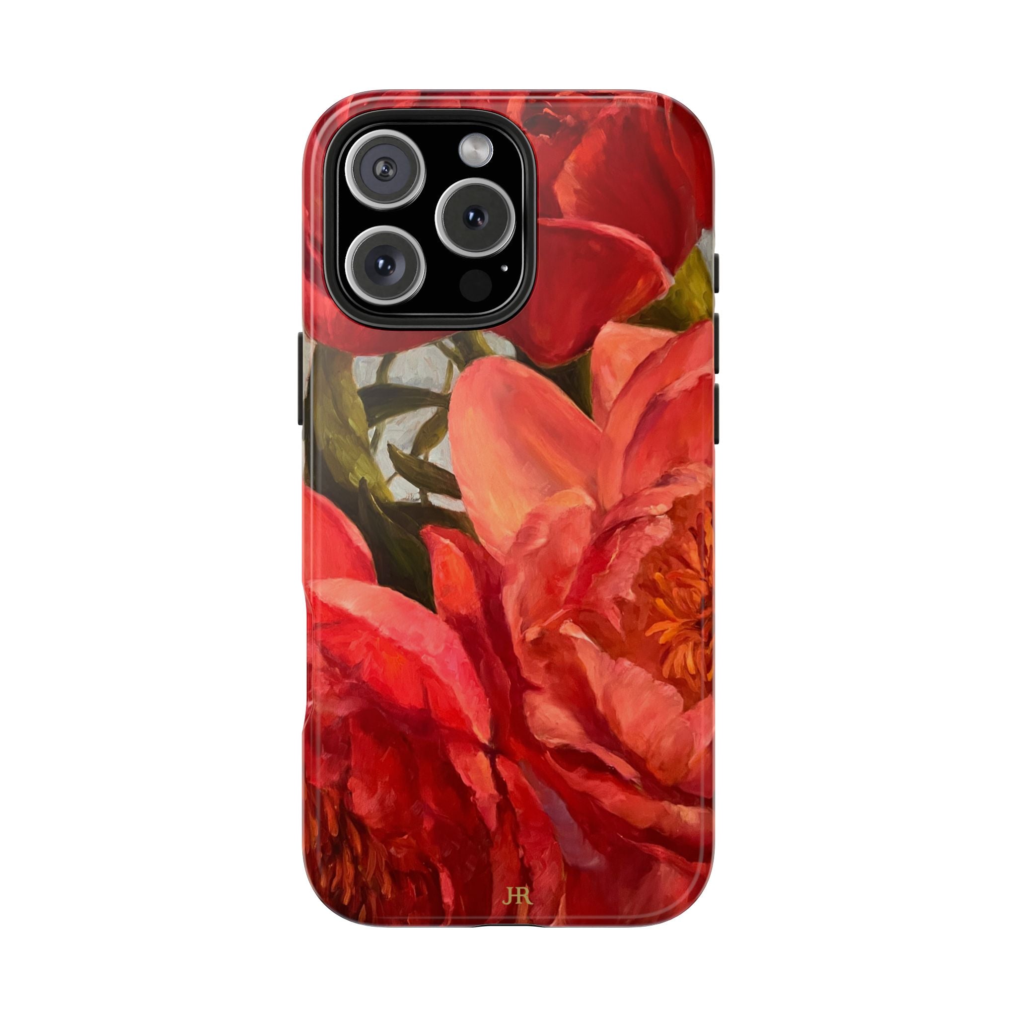 Red Peony Phone Case