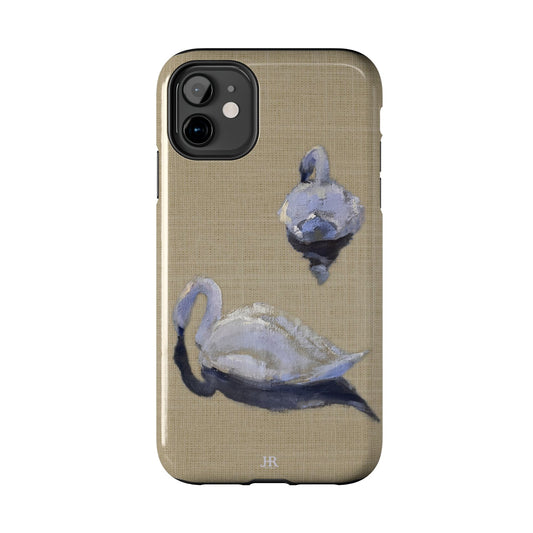 Blue Swan Phone Case