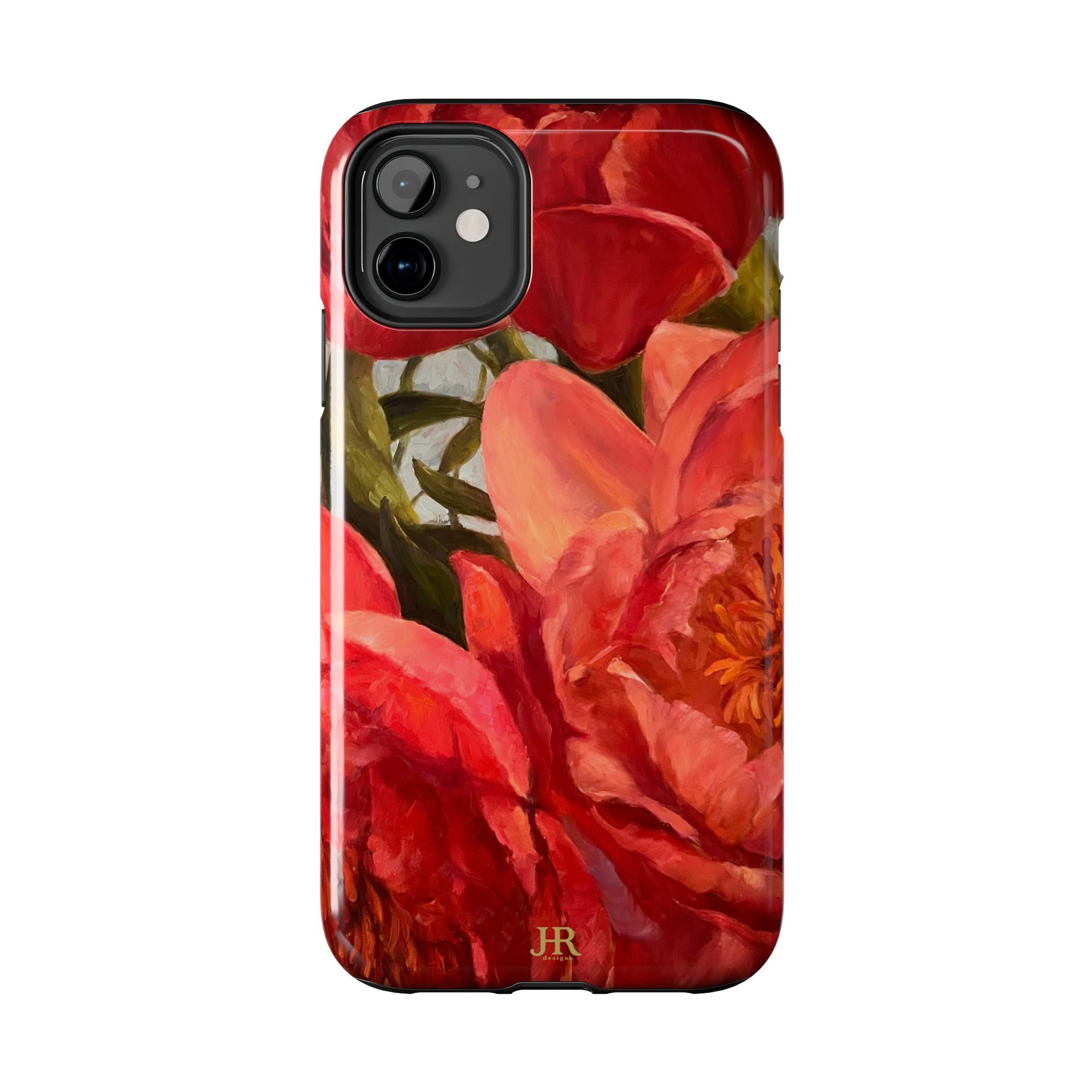 Red Peony Phone Case