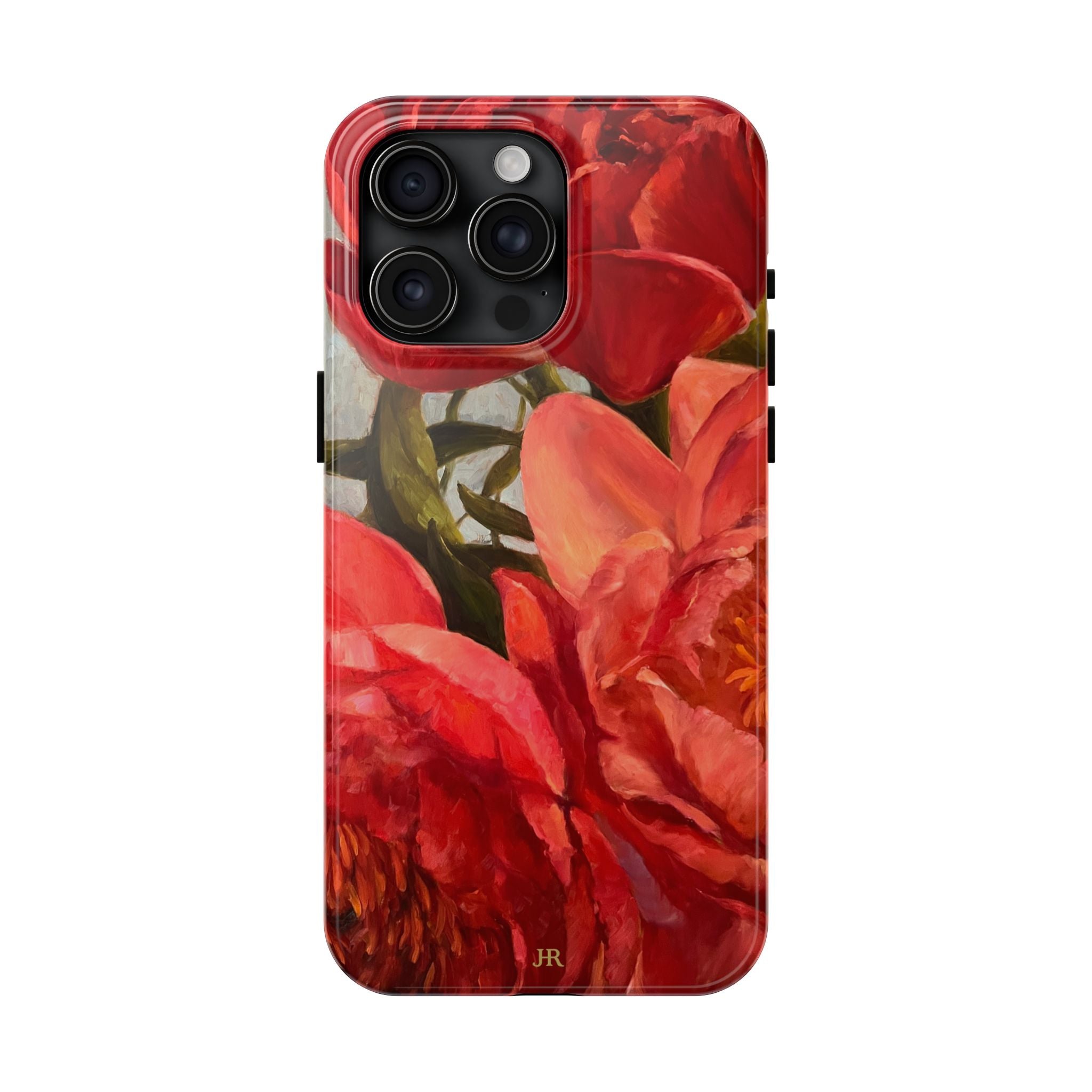 Red Peony Phone Case