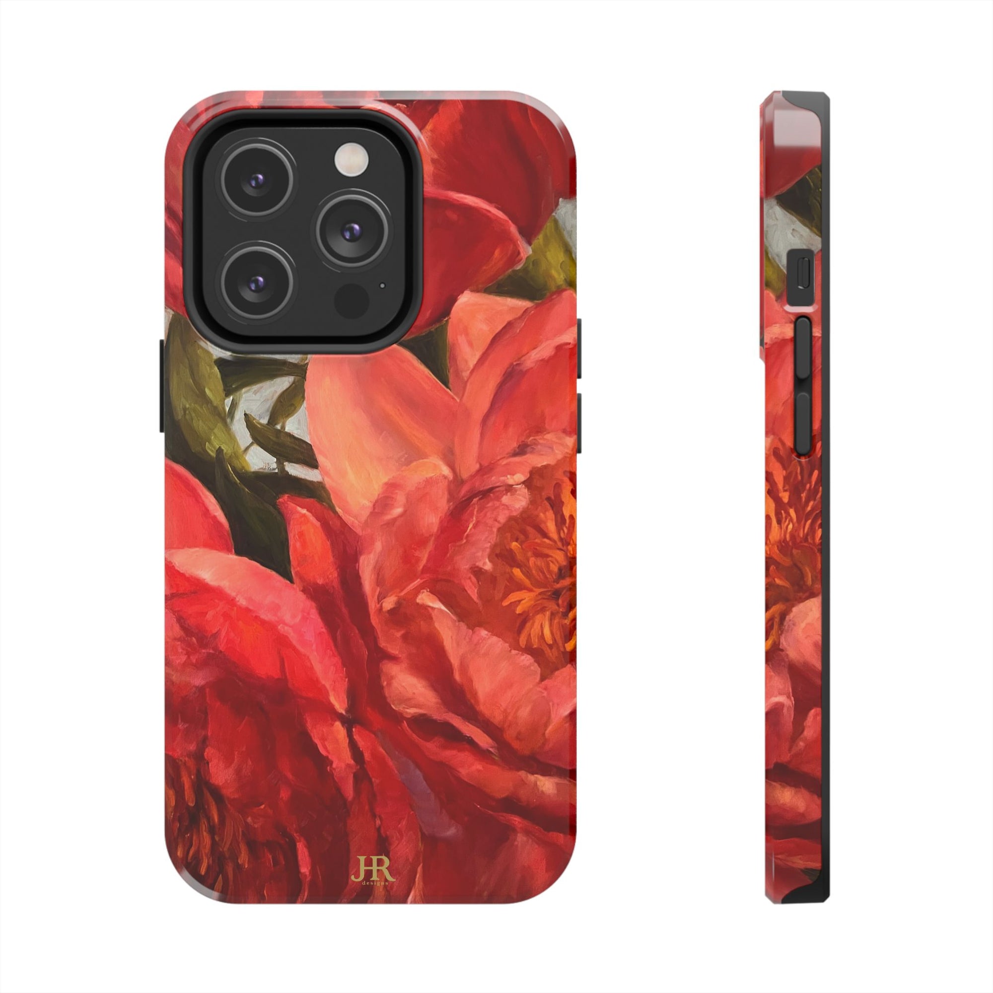 Red Peony Phone Case