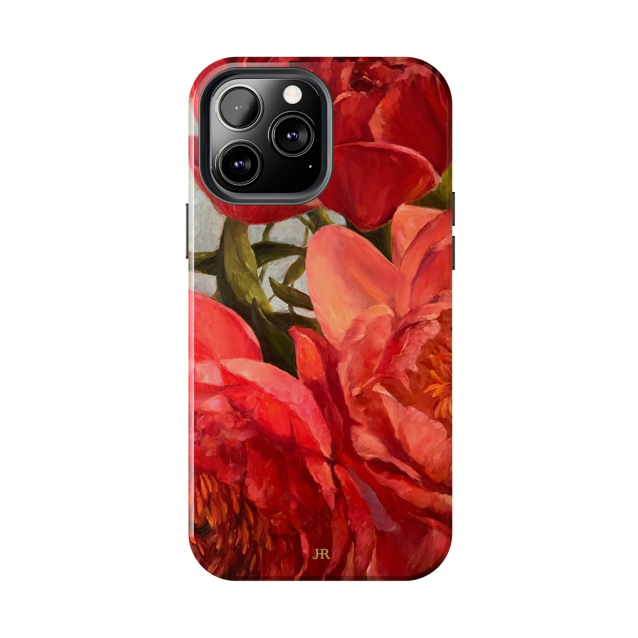 Red Peony Phone Case