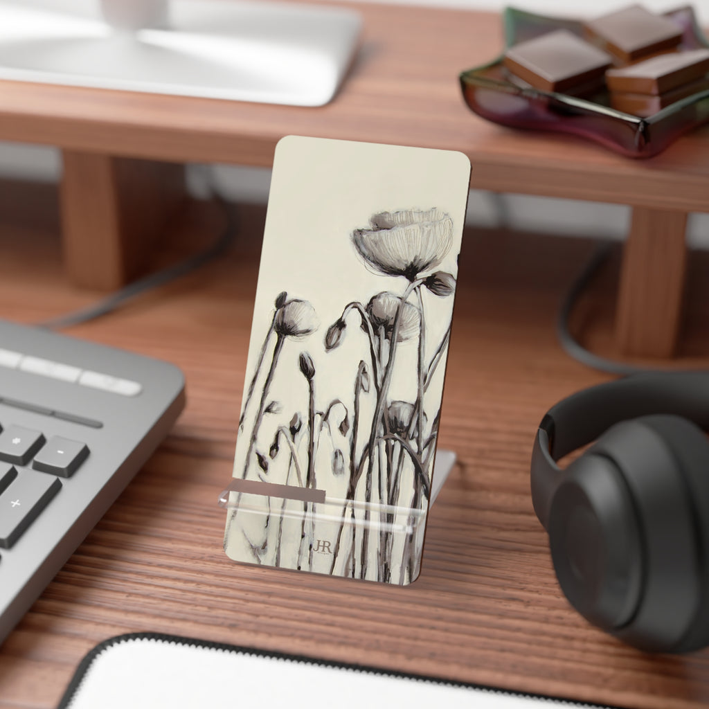Poppy Field Phone Stand