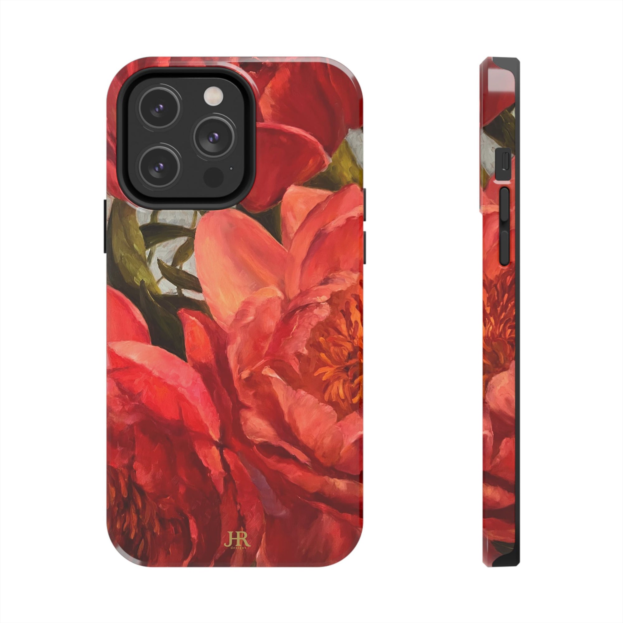 Red Peony Phone Case