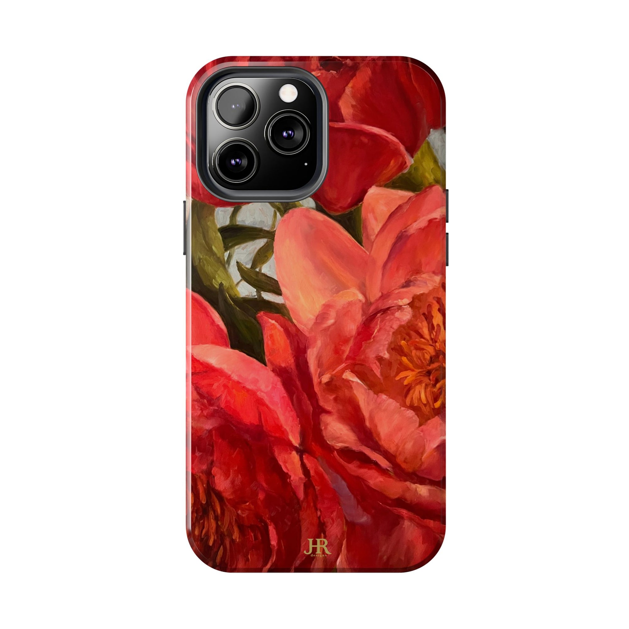 Red Peony Phone Case