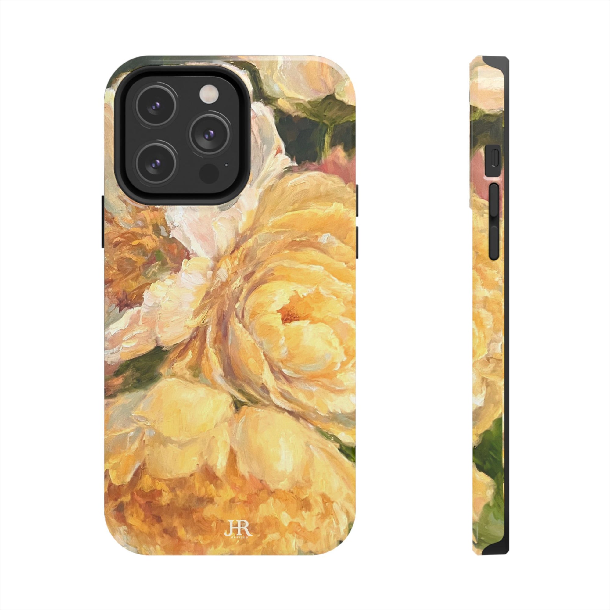 Yellow Peony Phone Case