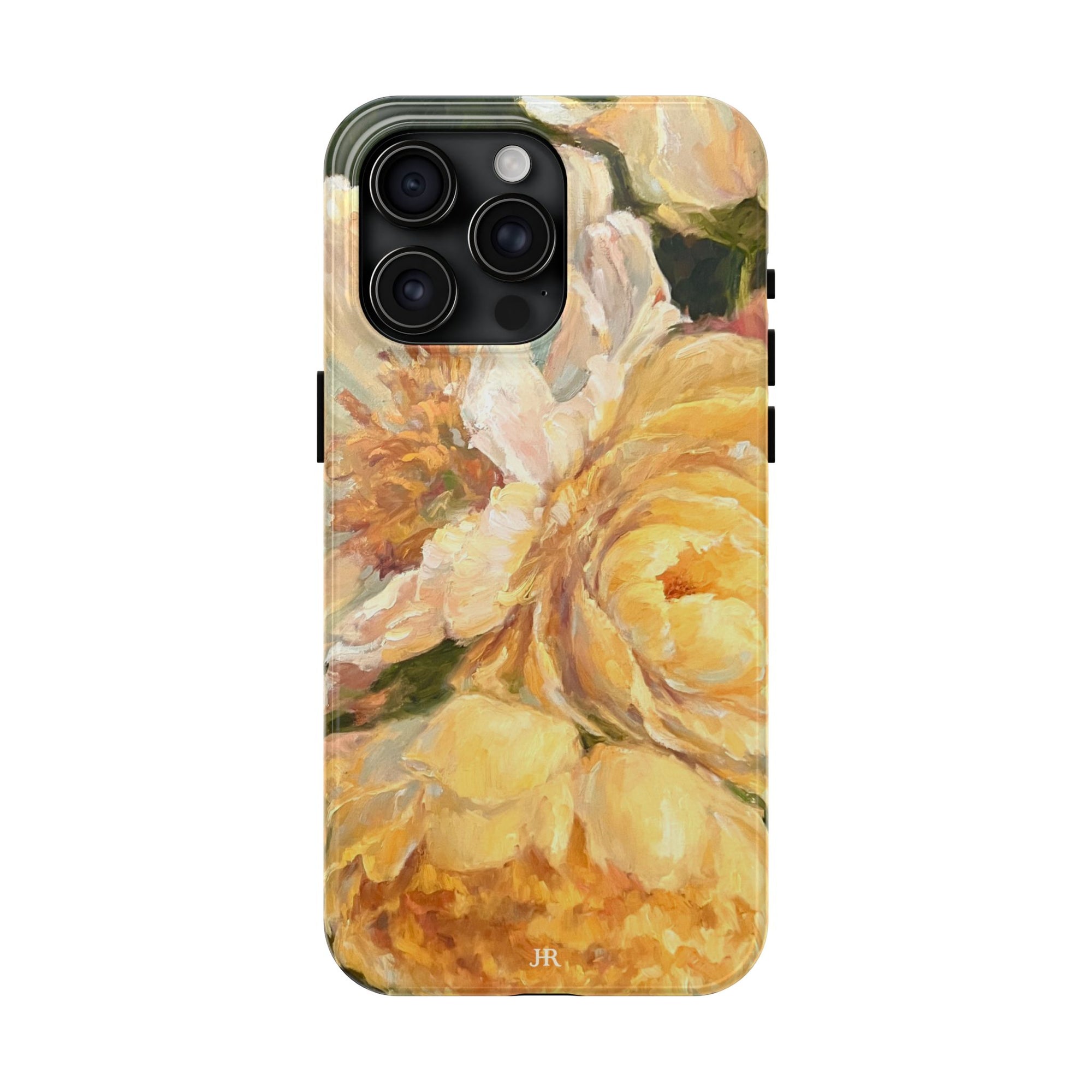 Yellow Peony Phone Case