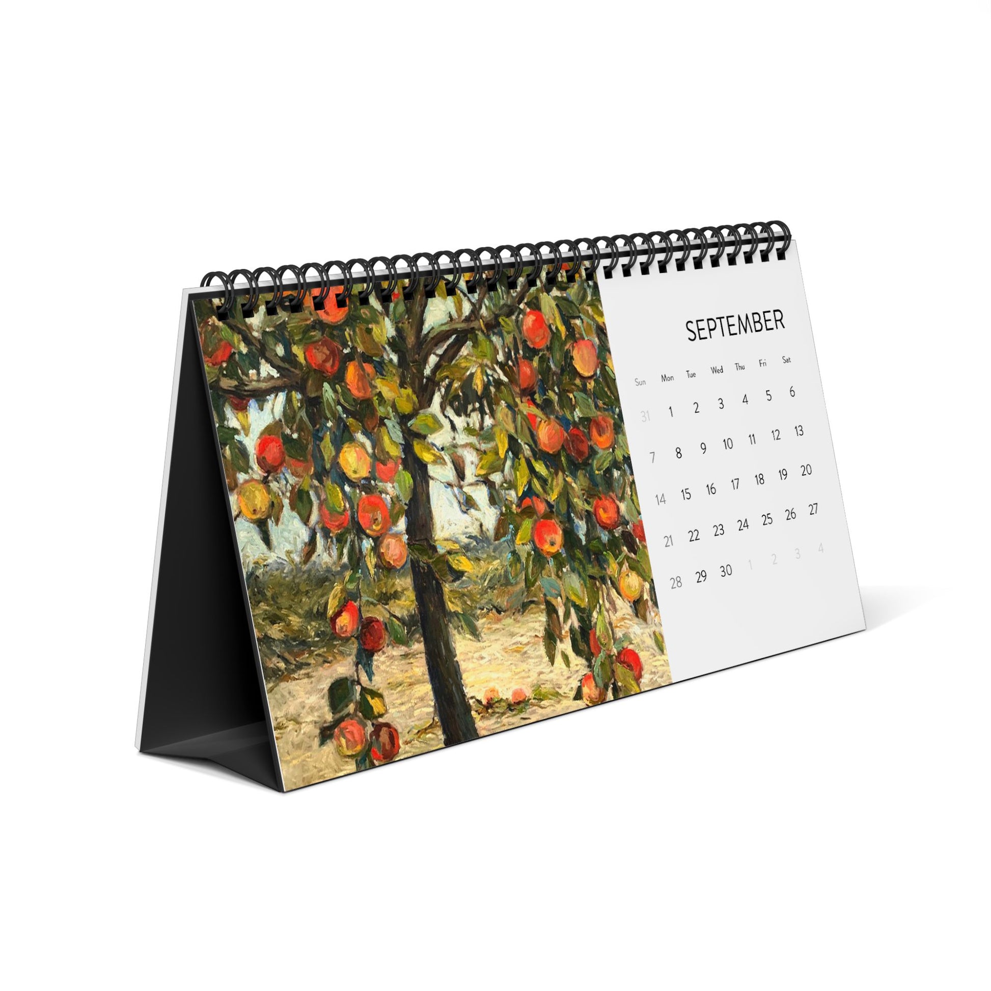 2025 JHR Floral Desktop Calendar