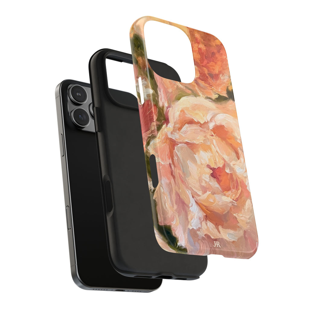 Pale Pink Peony Phone Case