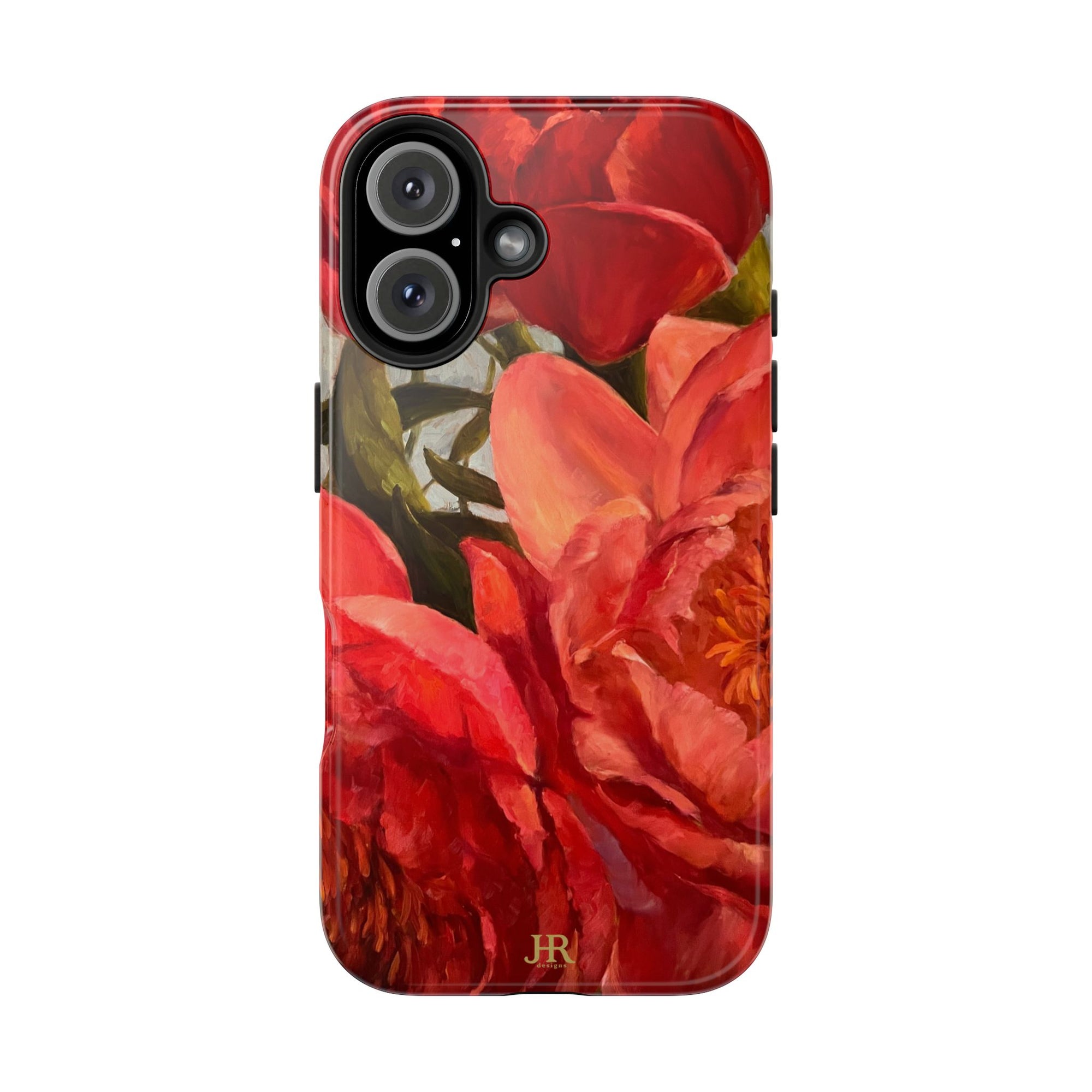 Red Peony Phone Case