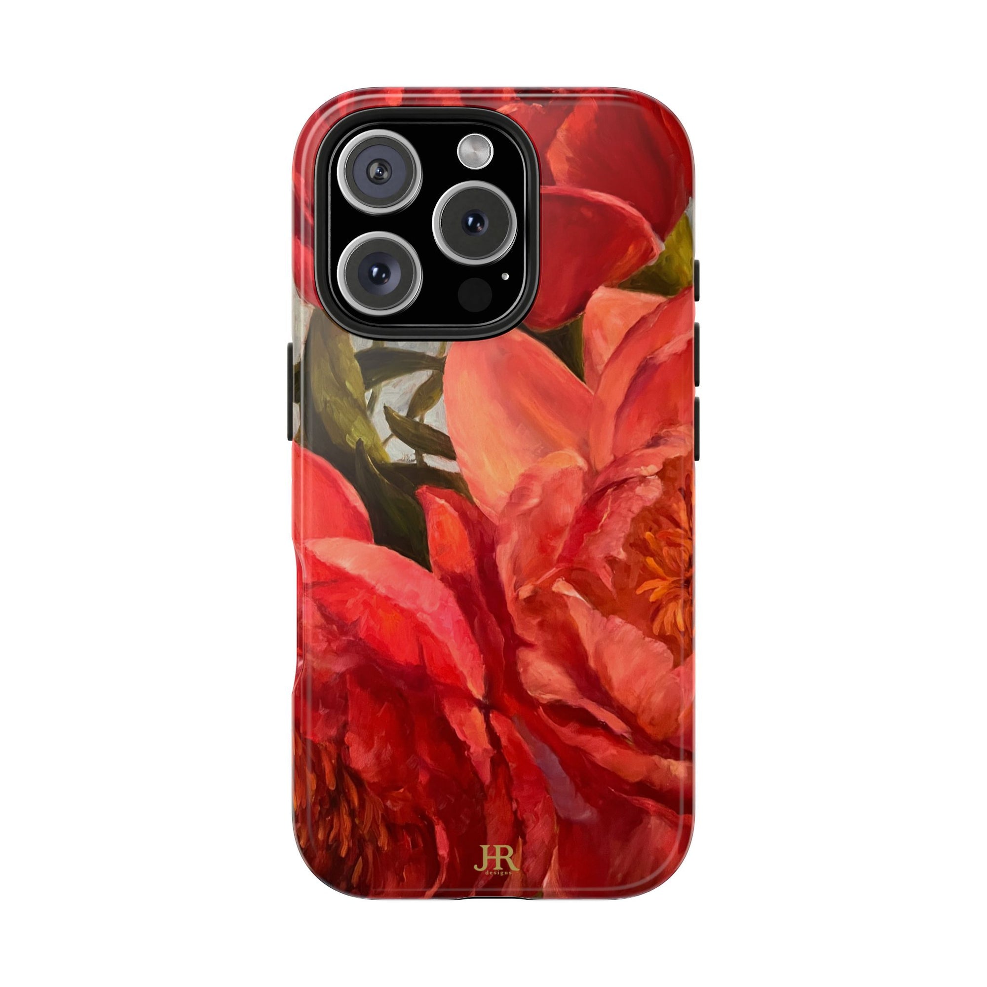 Red Peony Phone Case