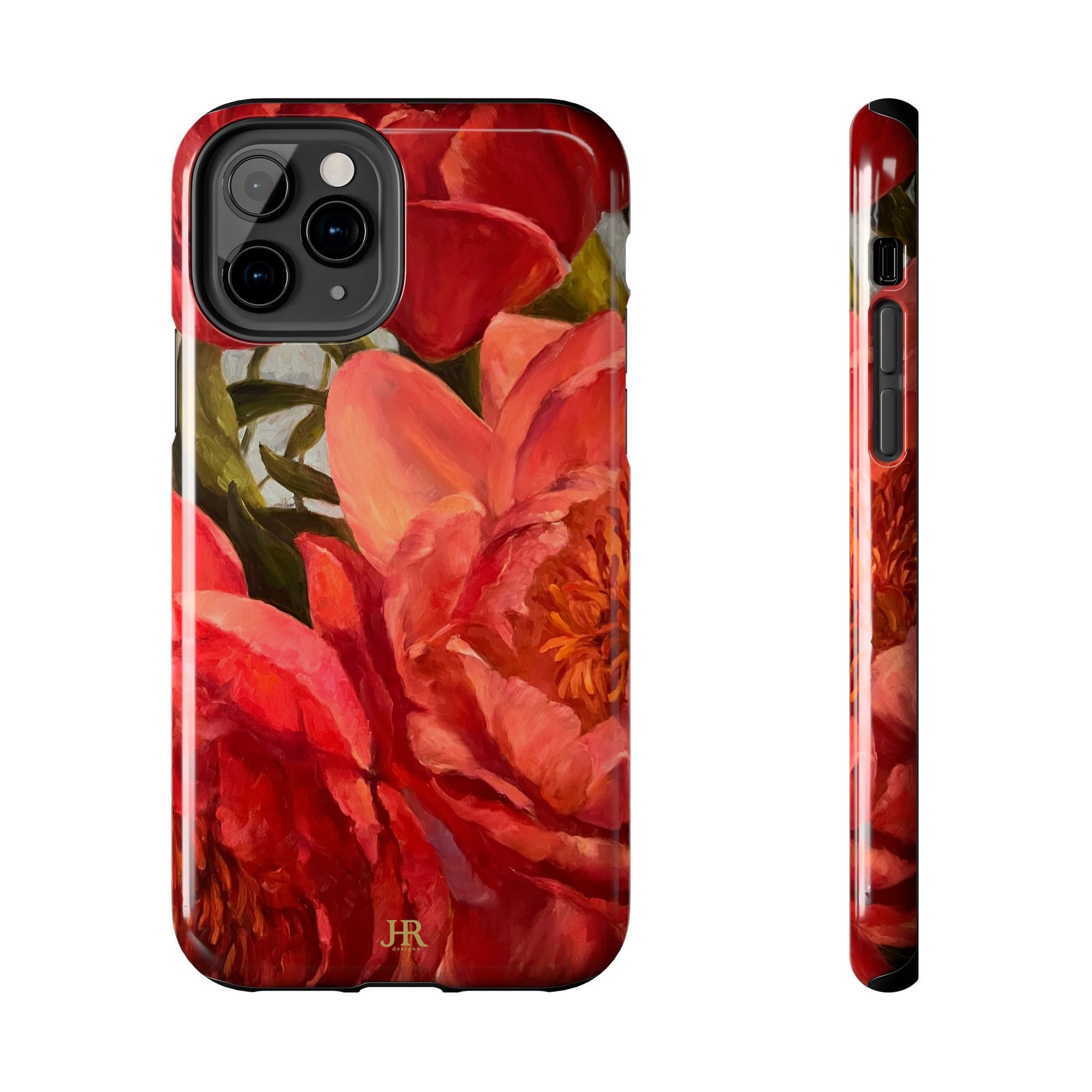 Red Peony Phone Case