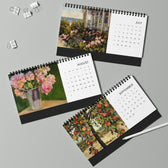 2025 JHR Floral Desktop Calendar