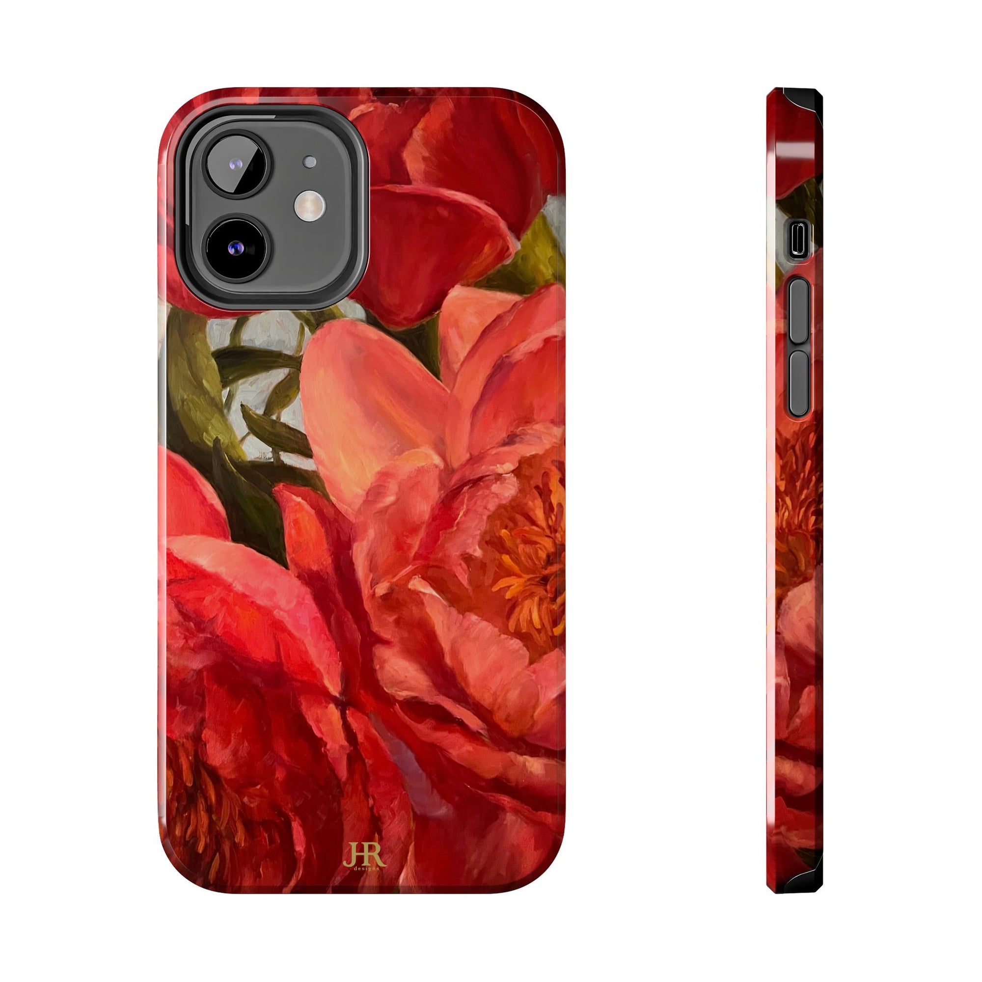 Red Peony Phone Case