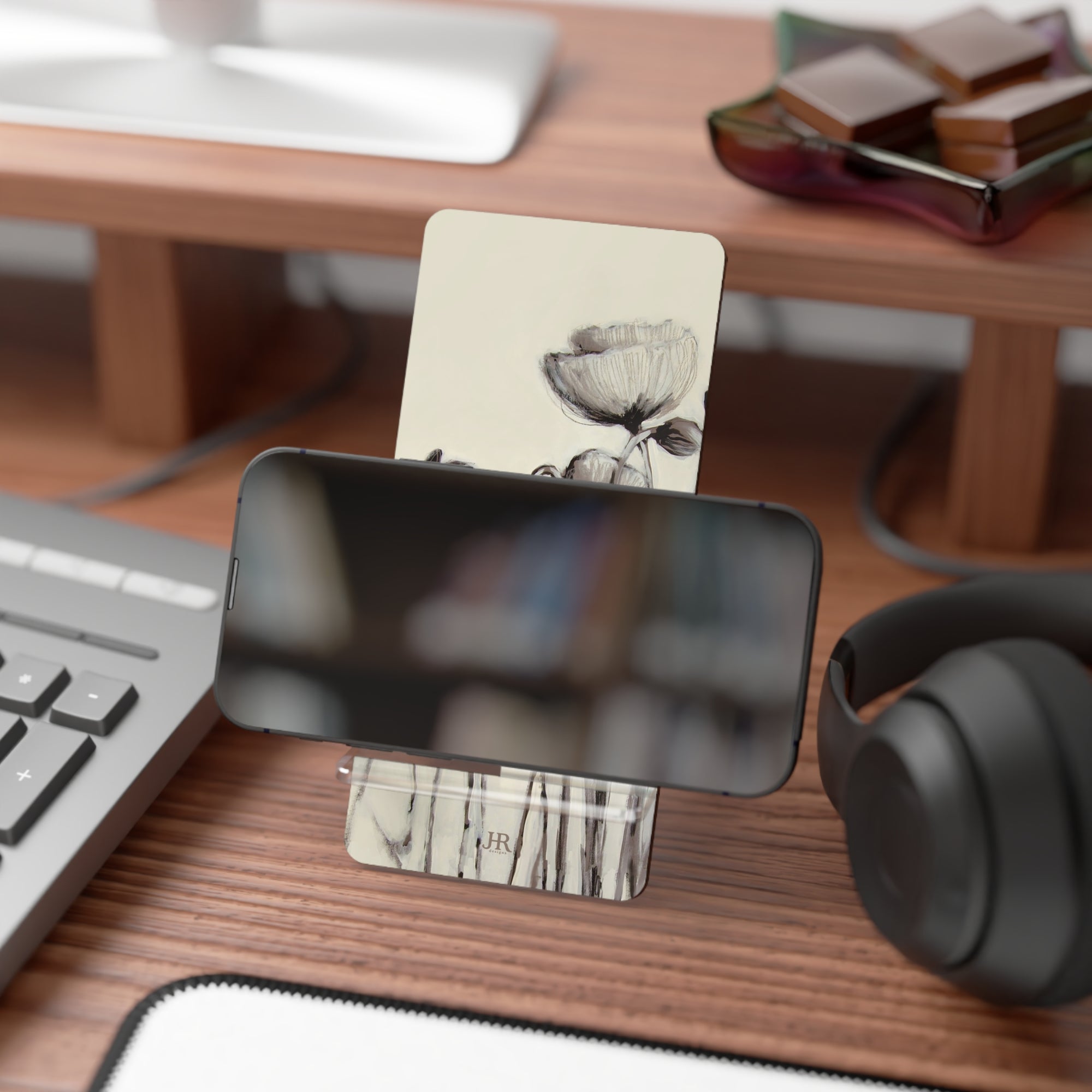 Poppy Field Phone Stand