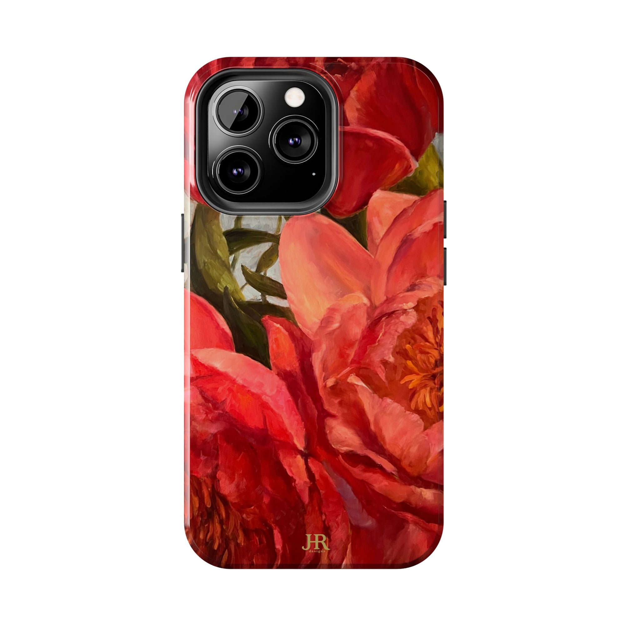 Red Peony Phone Case