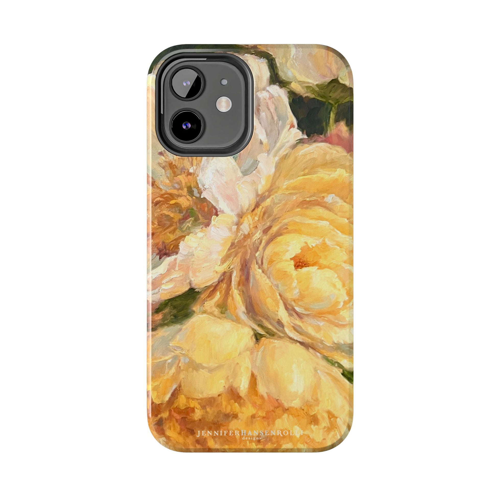 Yellow Peony Phone Case