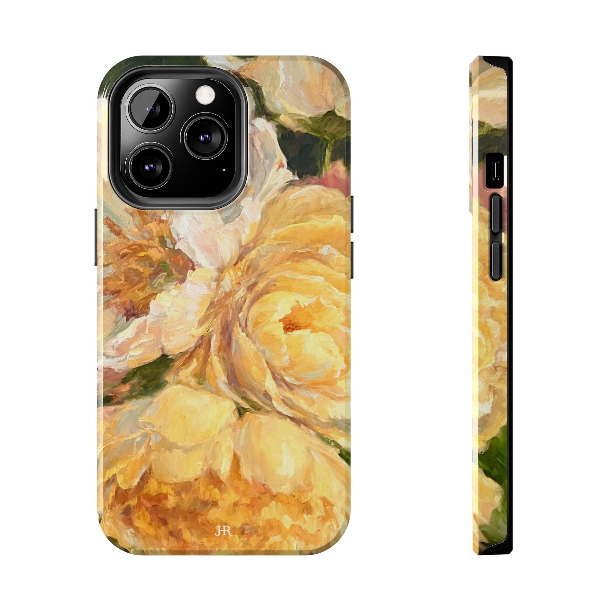 Yellow Peony Phone Case