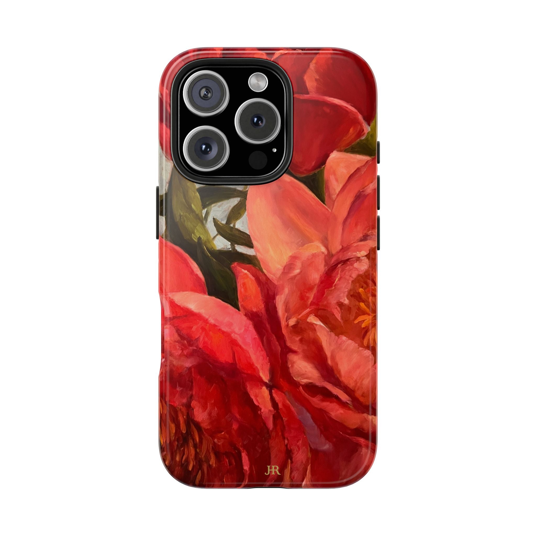 Red Peony Phone Case