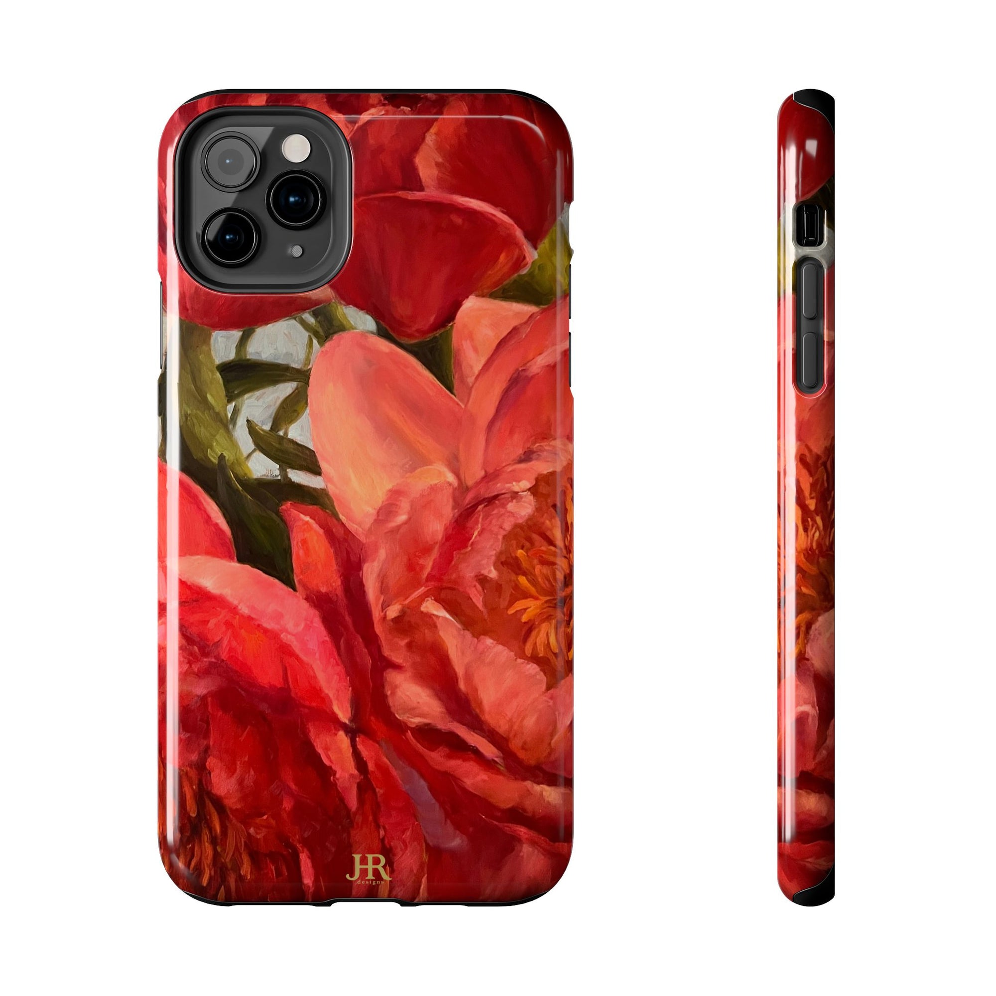 Red Peony Phone Case