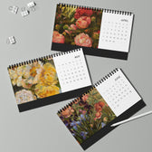 2025 JHR Floral Desktop Calendar