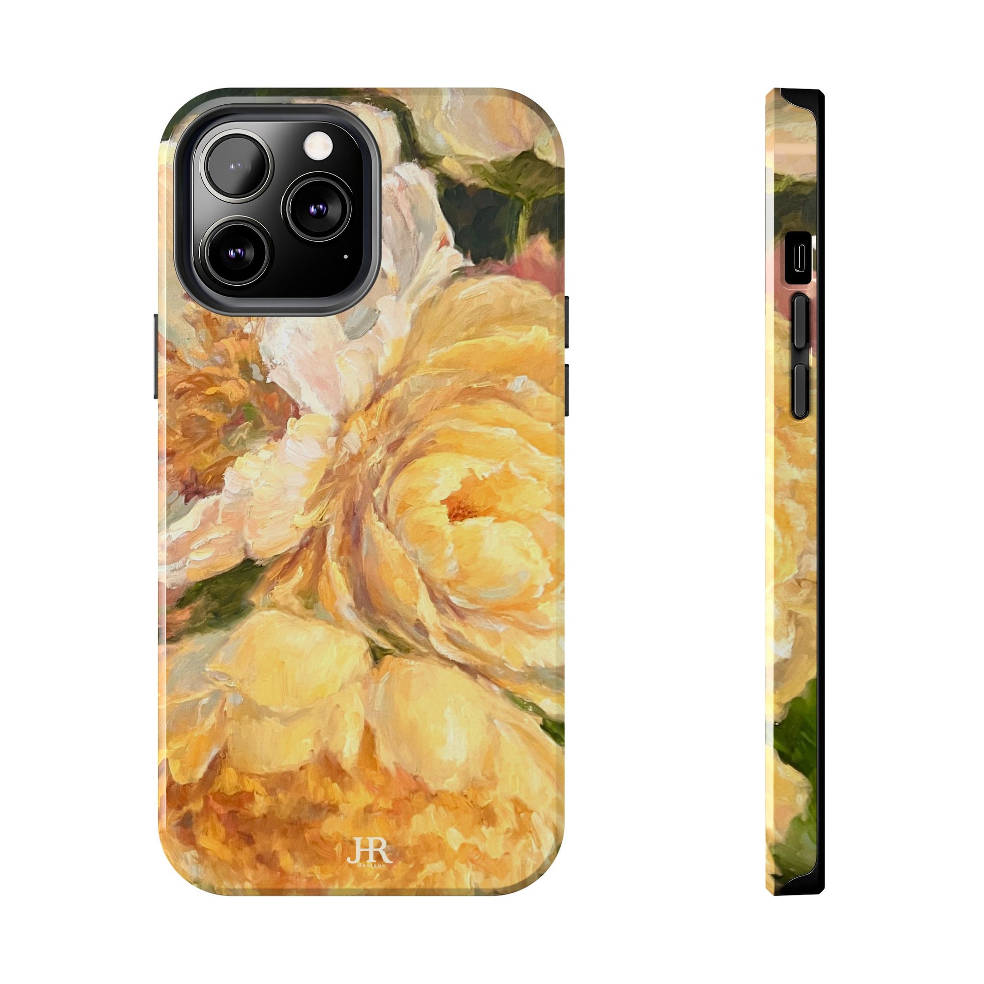 Yellow Peony Phone Case