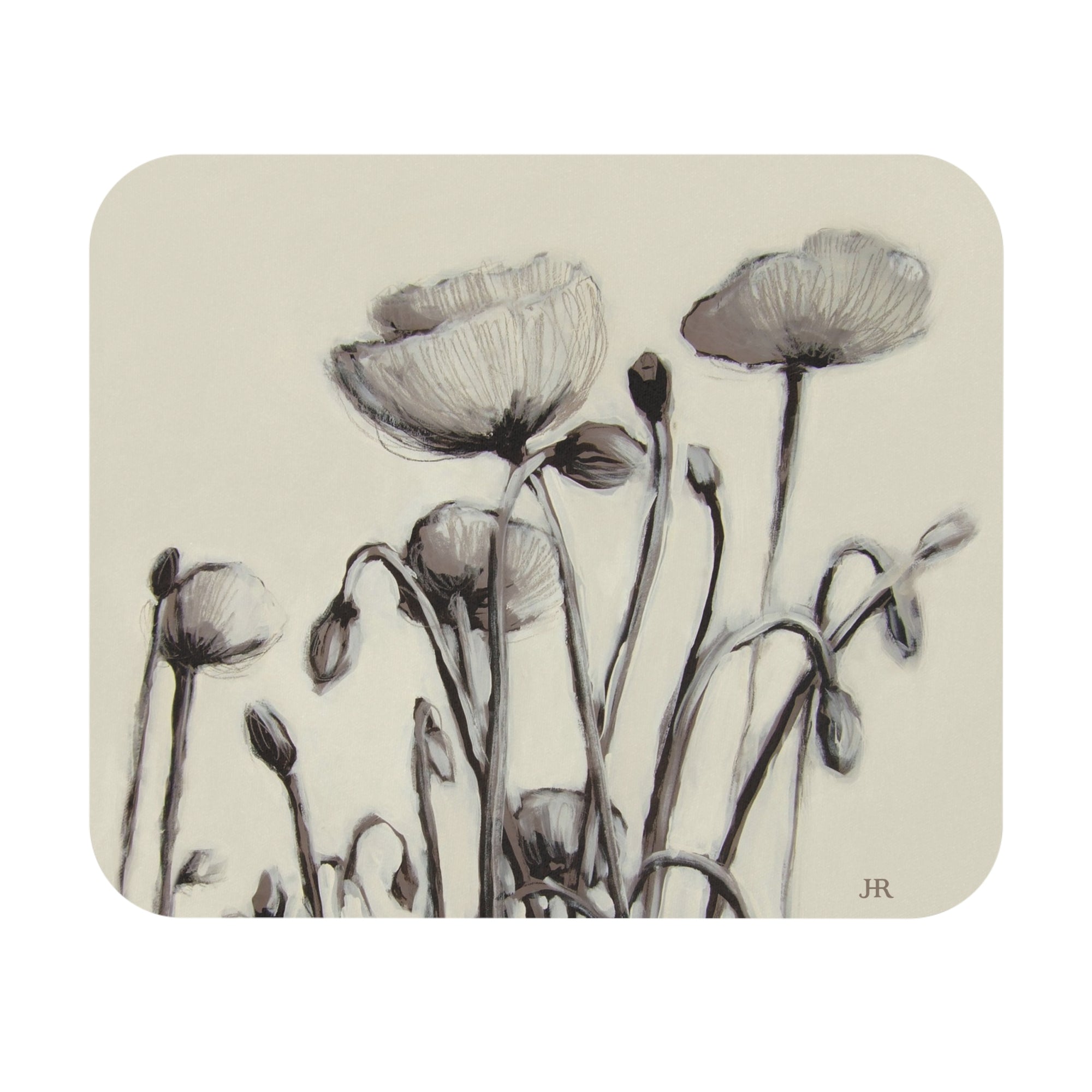 Poppy Field Mouse Pad