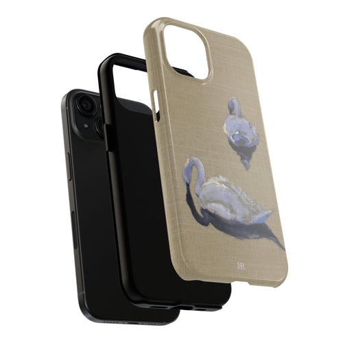 Blue Swan Phone Case