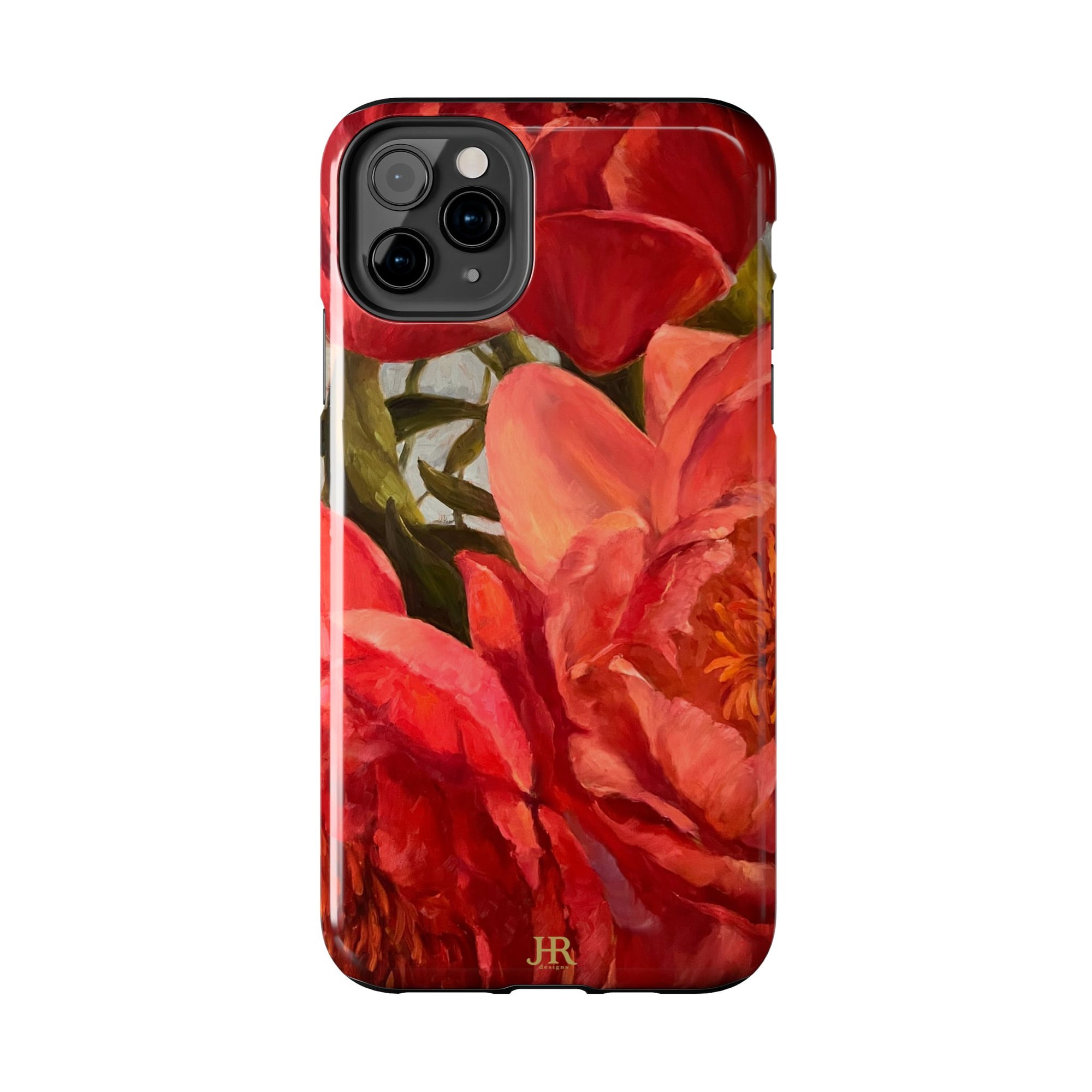 Red Peony Phone Case