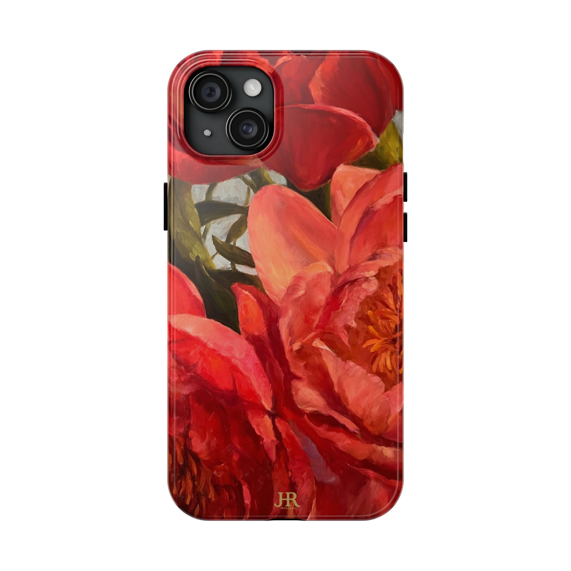 Red Peony Phone Case