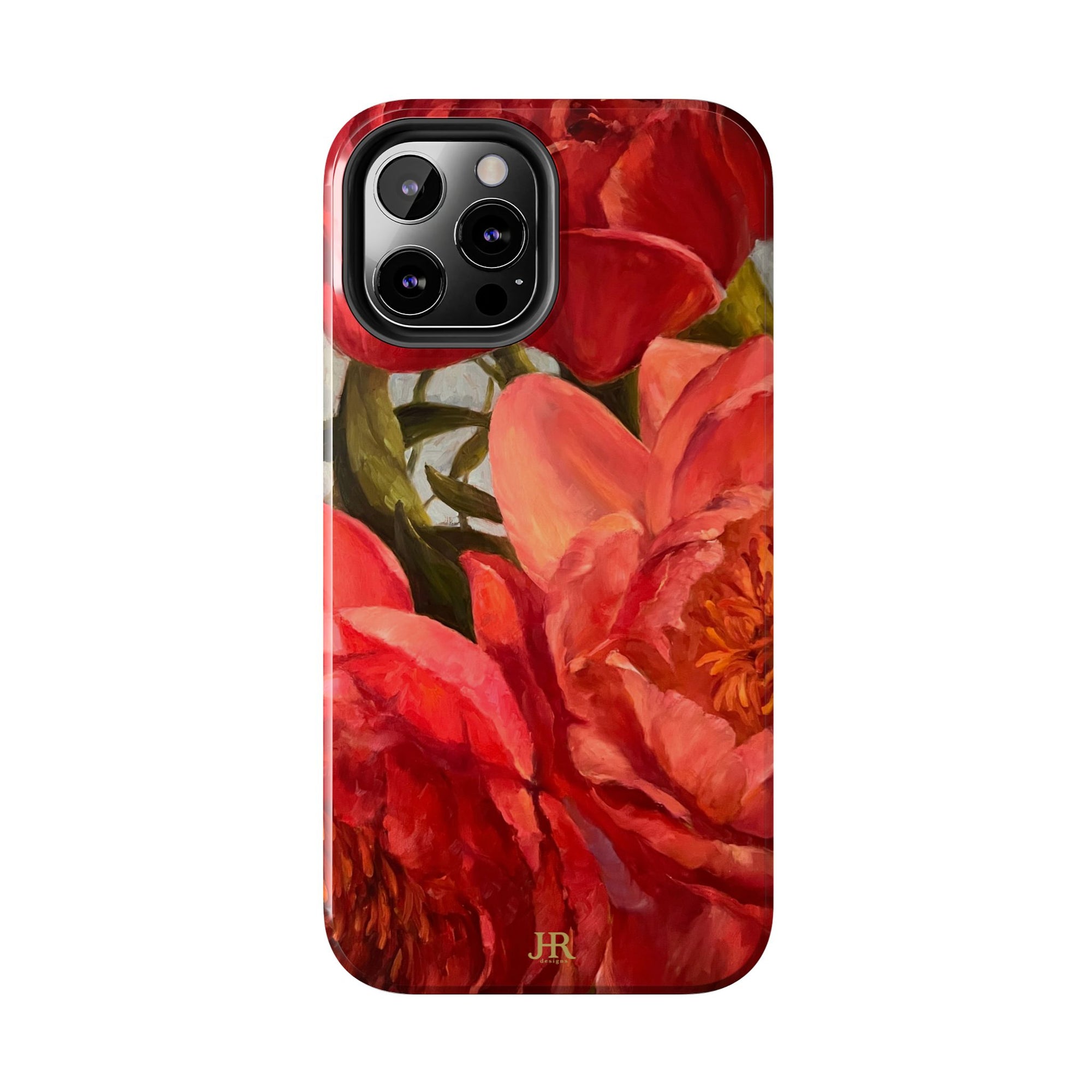 Red Peony Phone Case