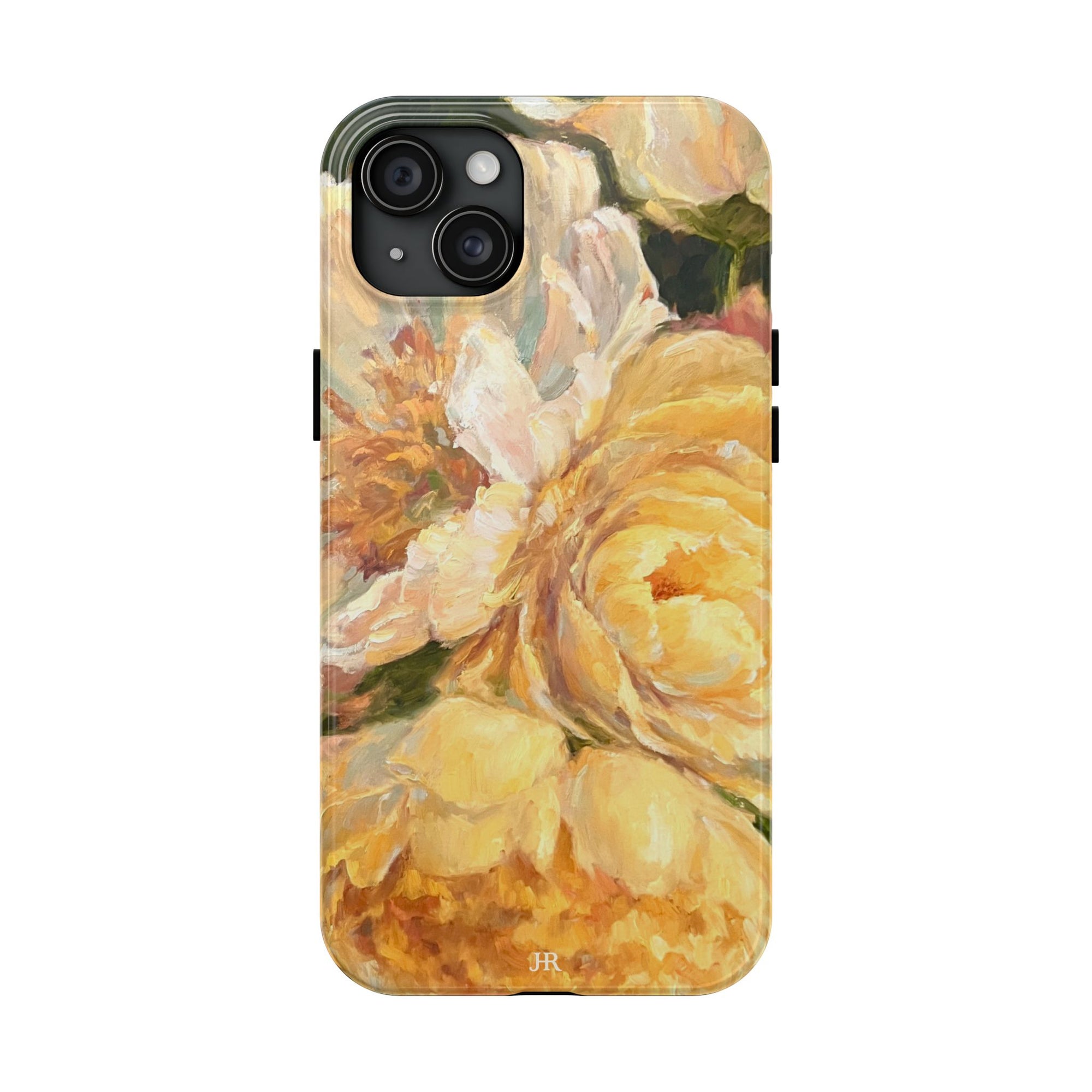 Yellow Peony Phone Case