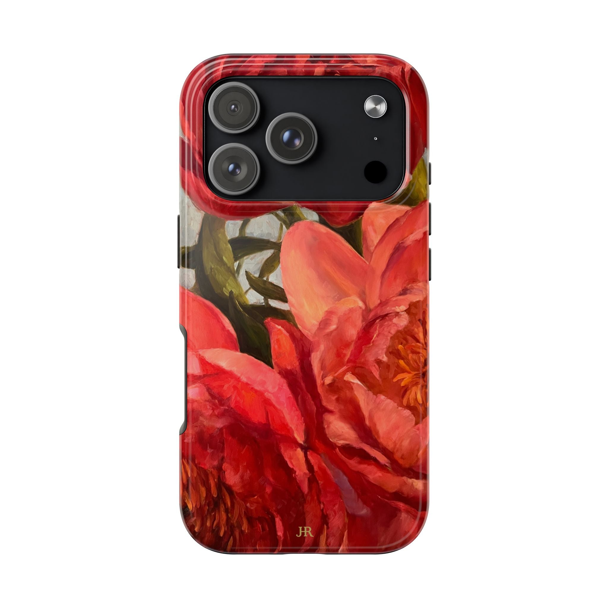 Red Peony Phone Case