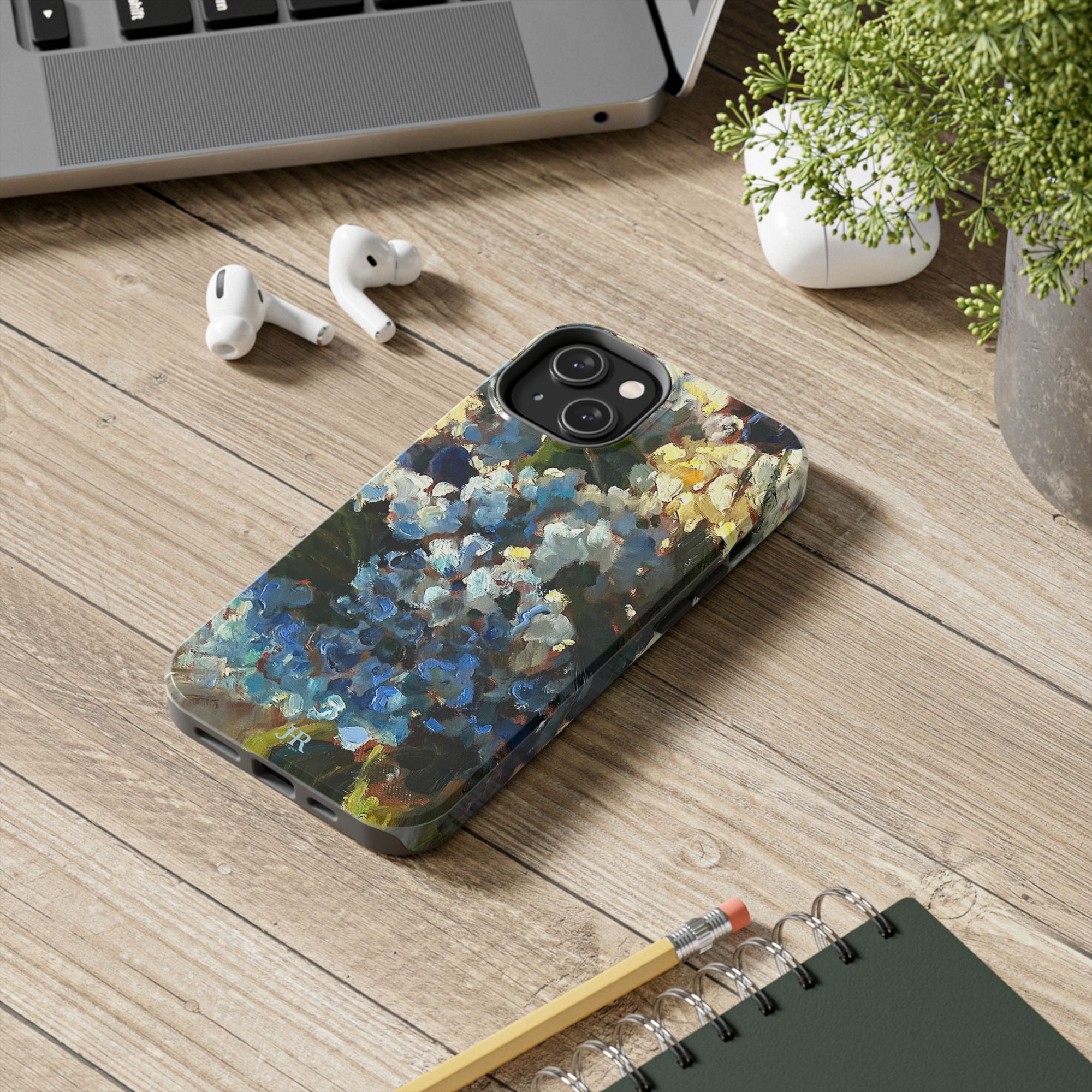 Blue Hydrangea Phone Case