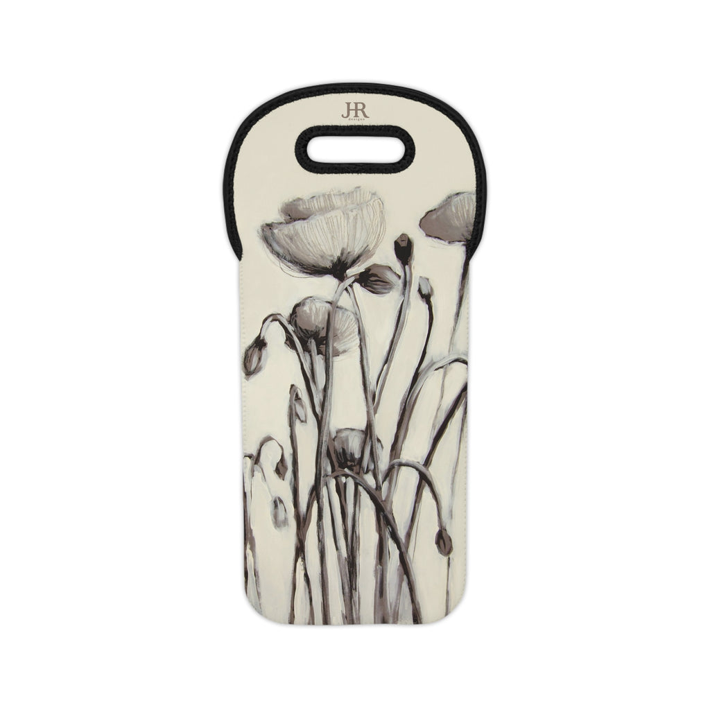Poppy Field Wine Tote